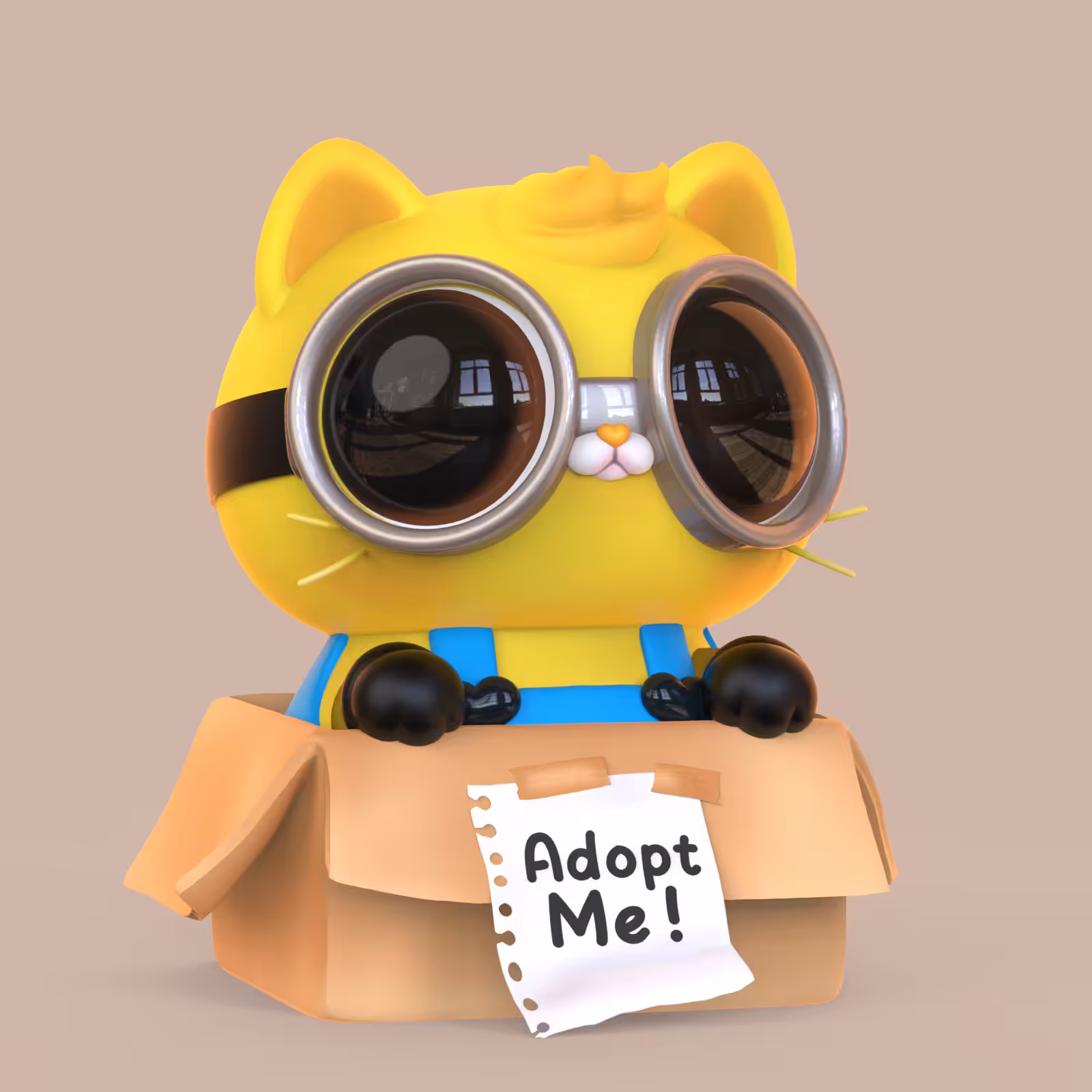 039 Orathai : Yellow cat