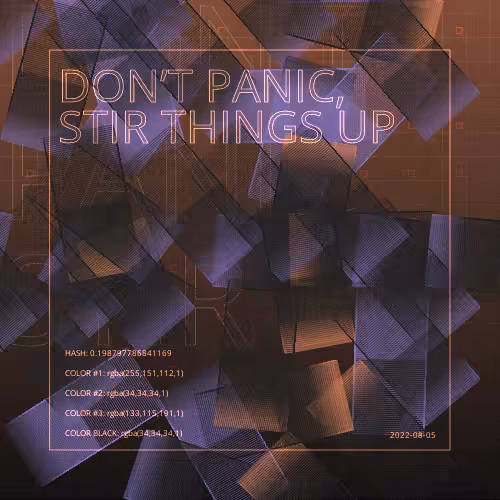 Don’t panic #9