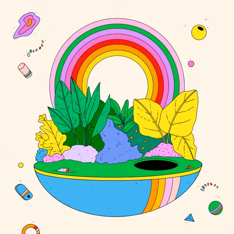 🌈🌴🪐 #116