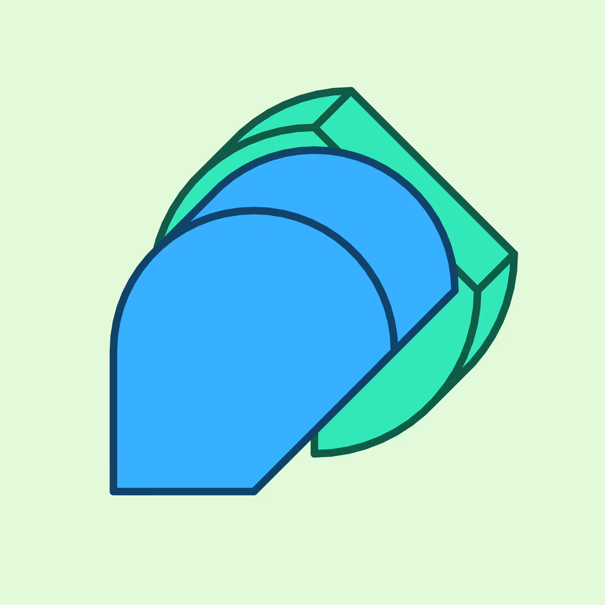 Calm shapes #1296