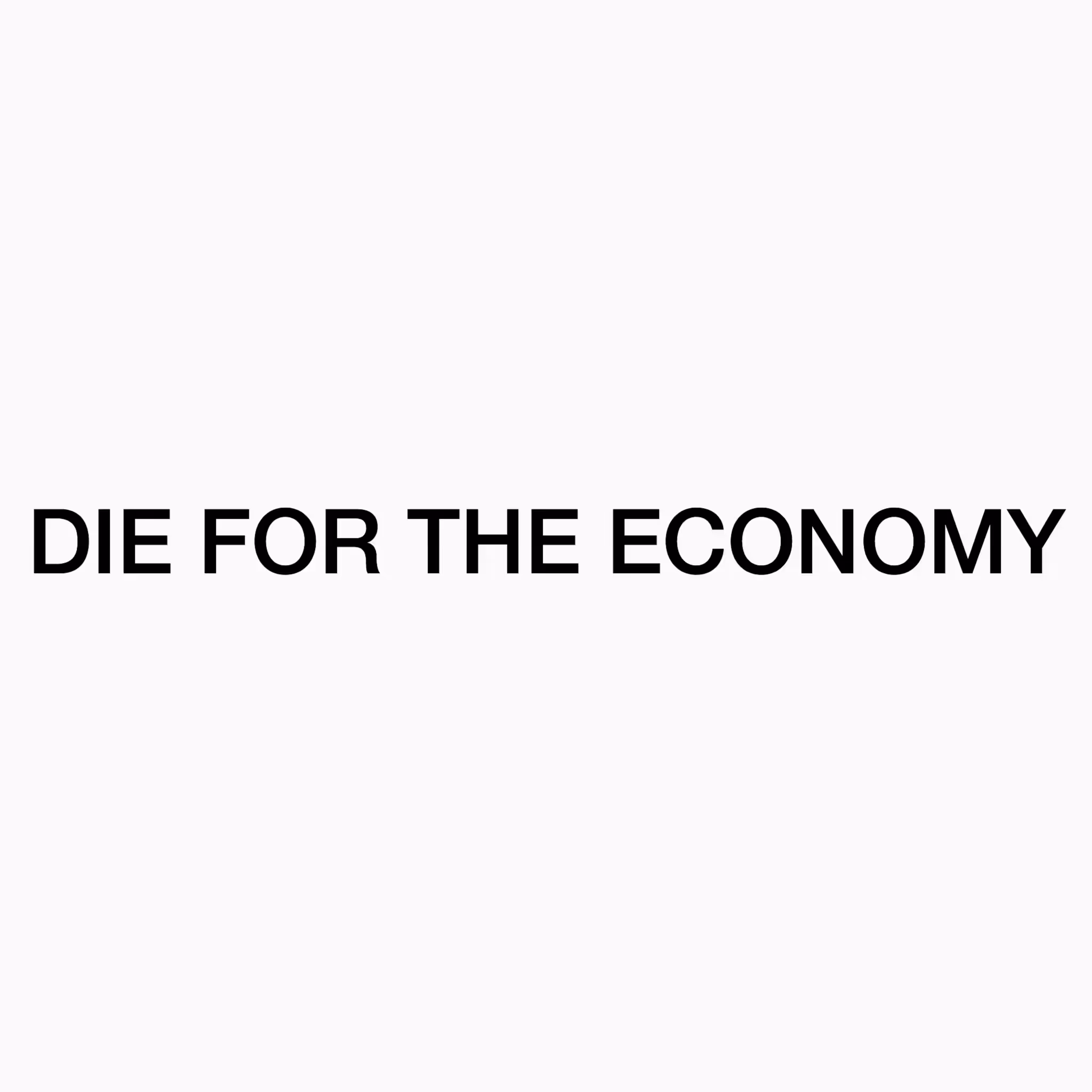 ABYSYM DIE FOR THE ECONOMY