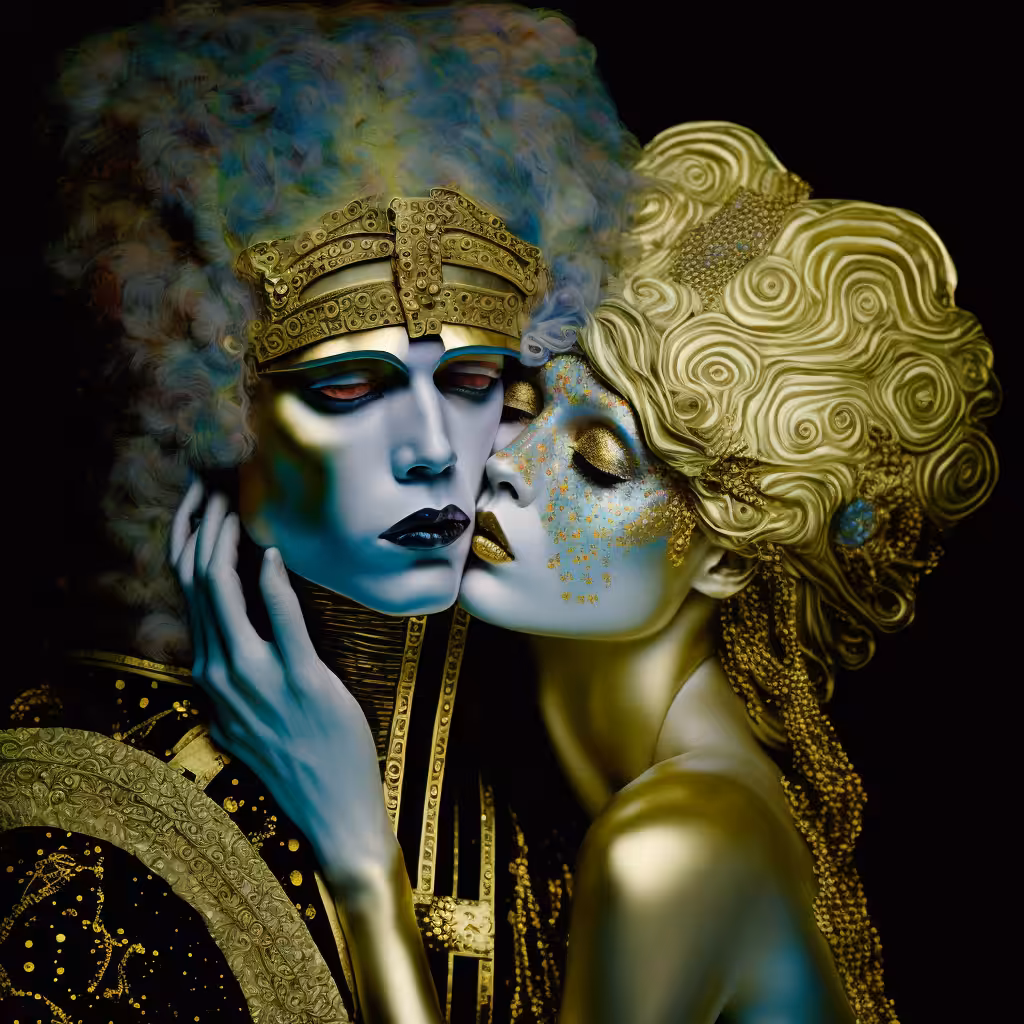 Mixed martial AIArt: Kiss #23