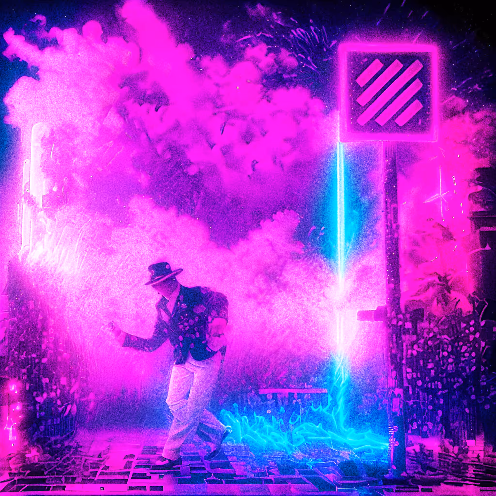 Deca Crypto Art: Deca Art Drops Keep Falling On My Head v2