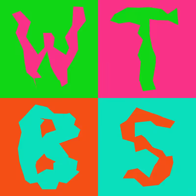 Waiting To Be Signed Logo with Wobbles #322