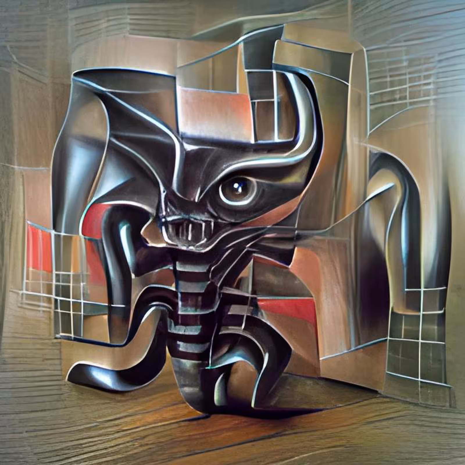 Cubist imps #46