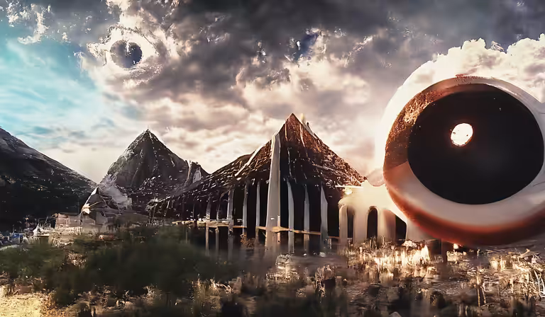 The invincible Eye that sees all 