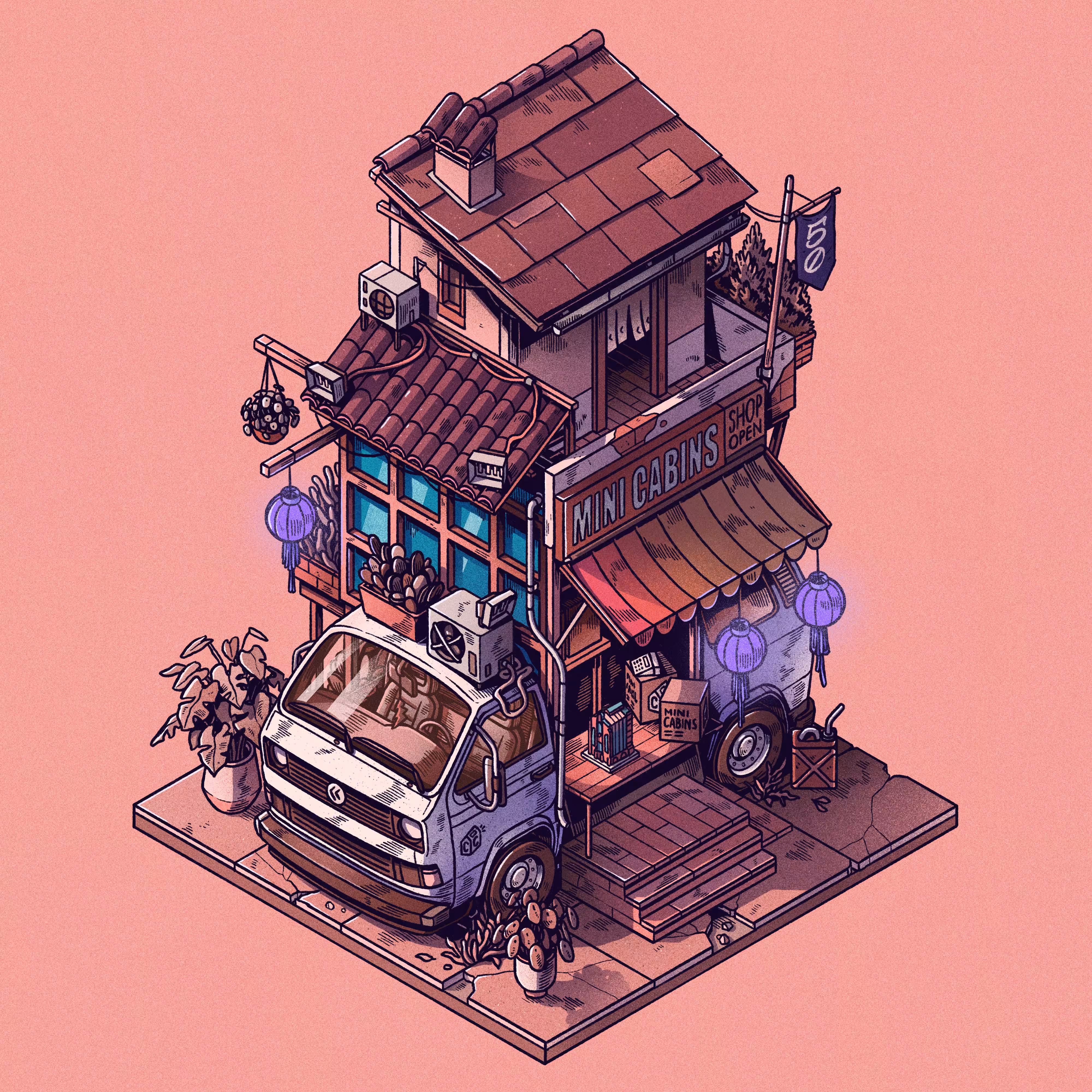 Curious Cabins #50: Caravan #53