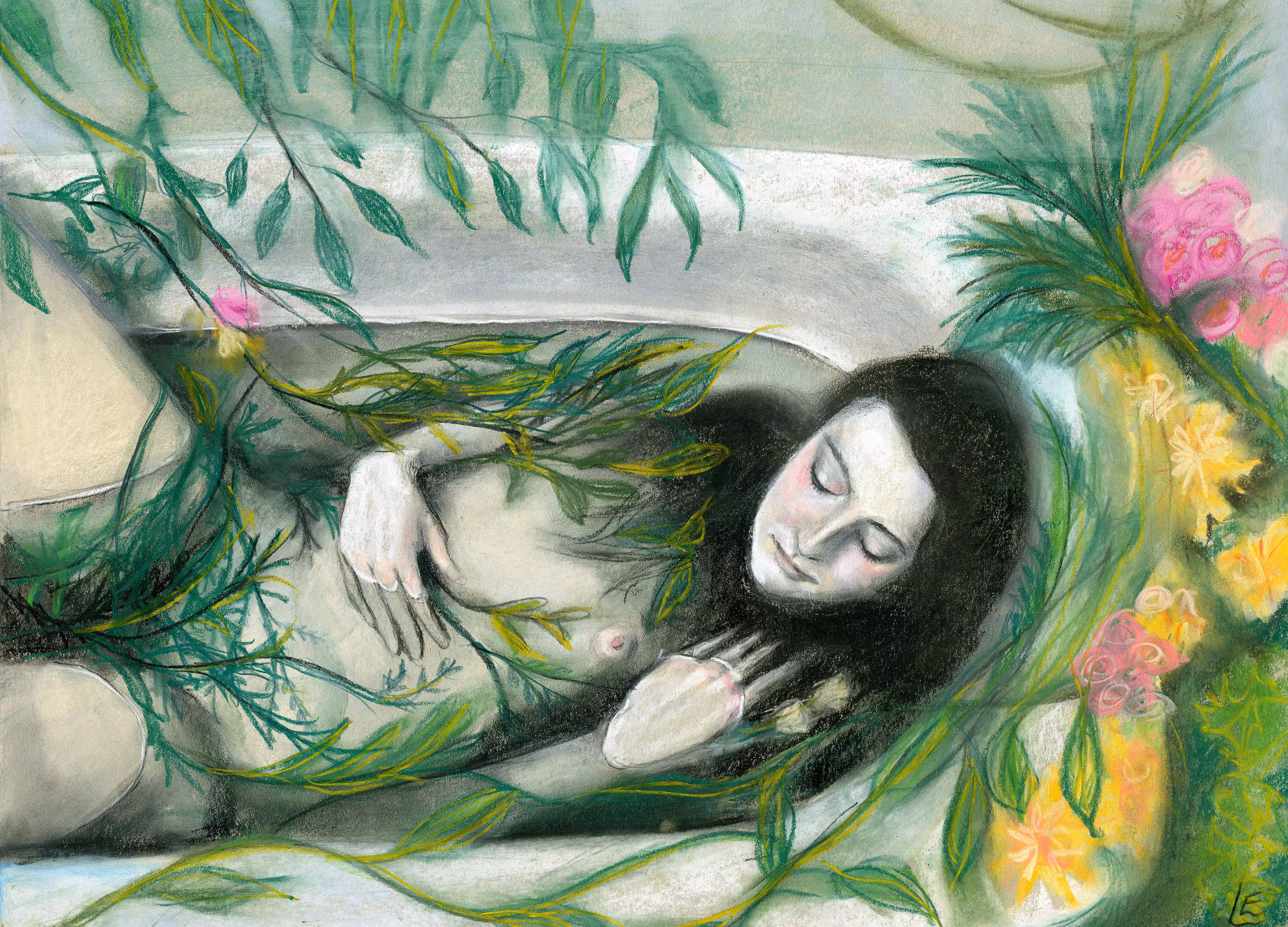 Ophelia in the Bath #3