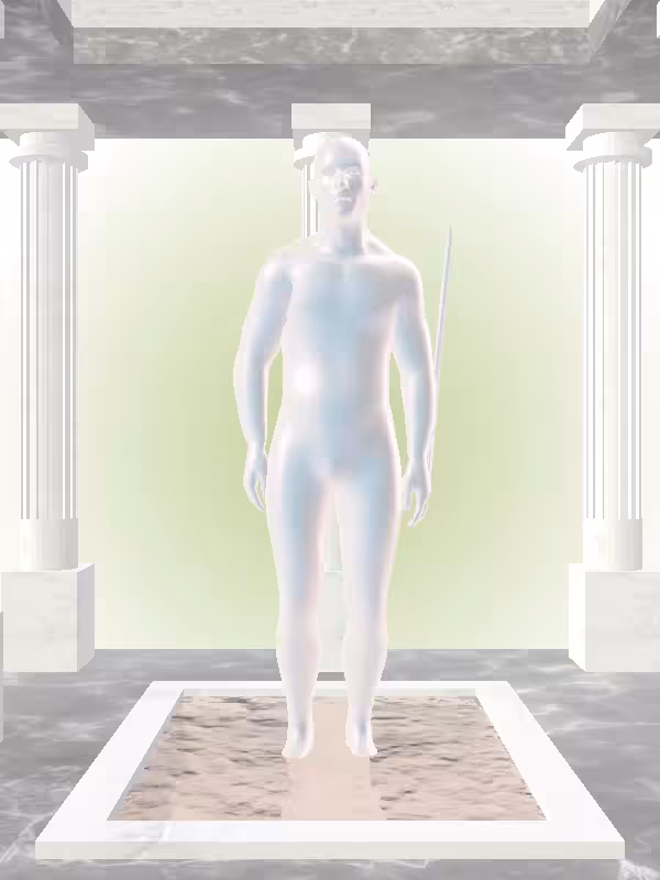 HeavenComputer: The Jumping Pastel Pearl Man #6089