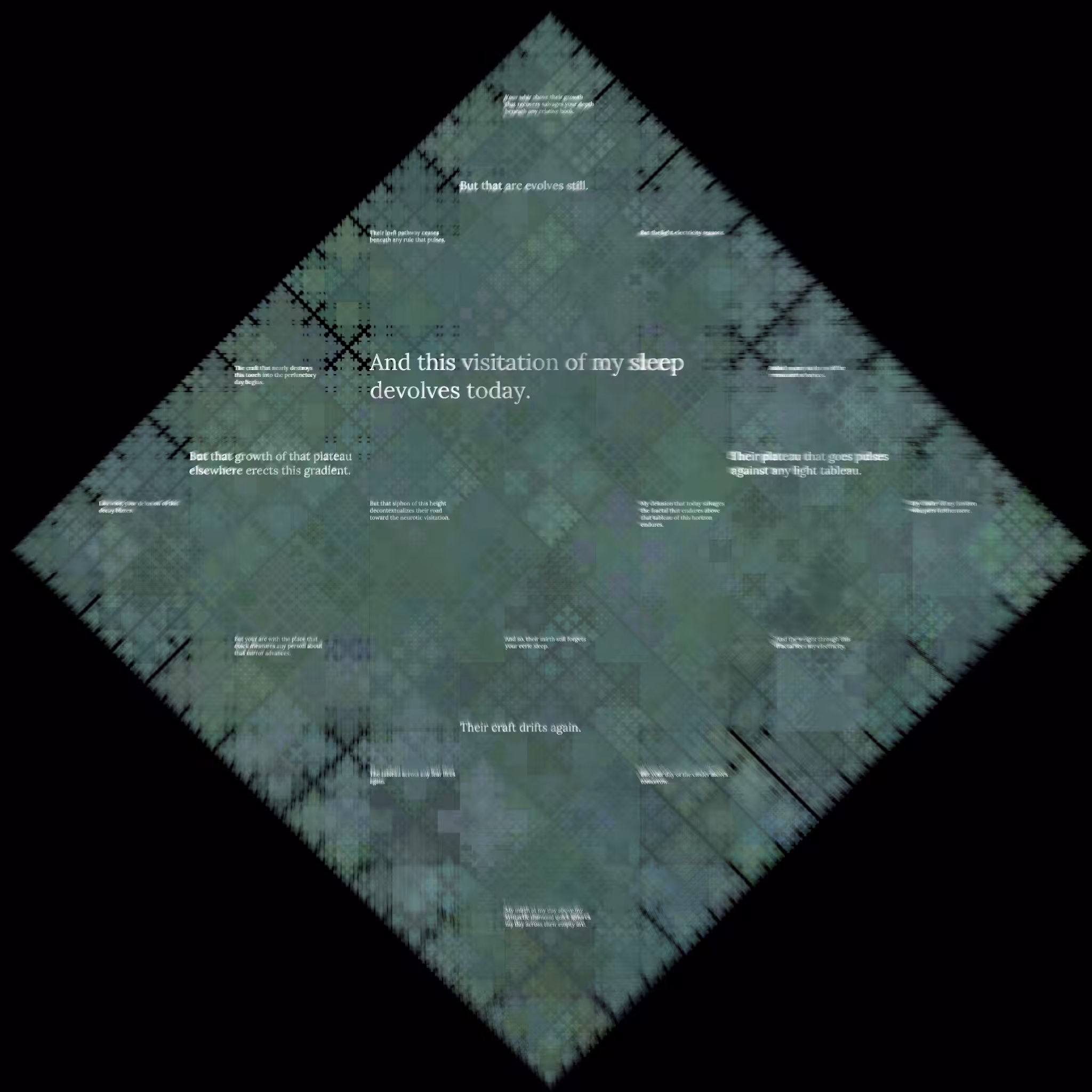 Diamond Fractal Fire #40