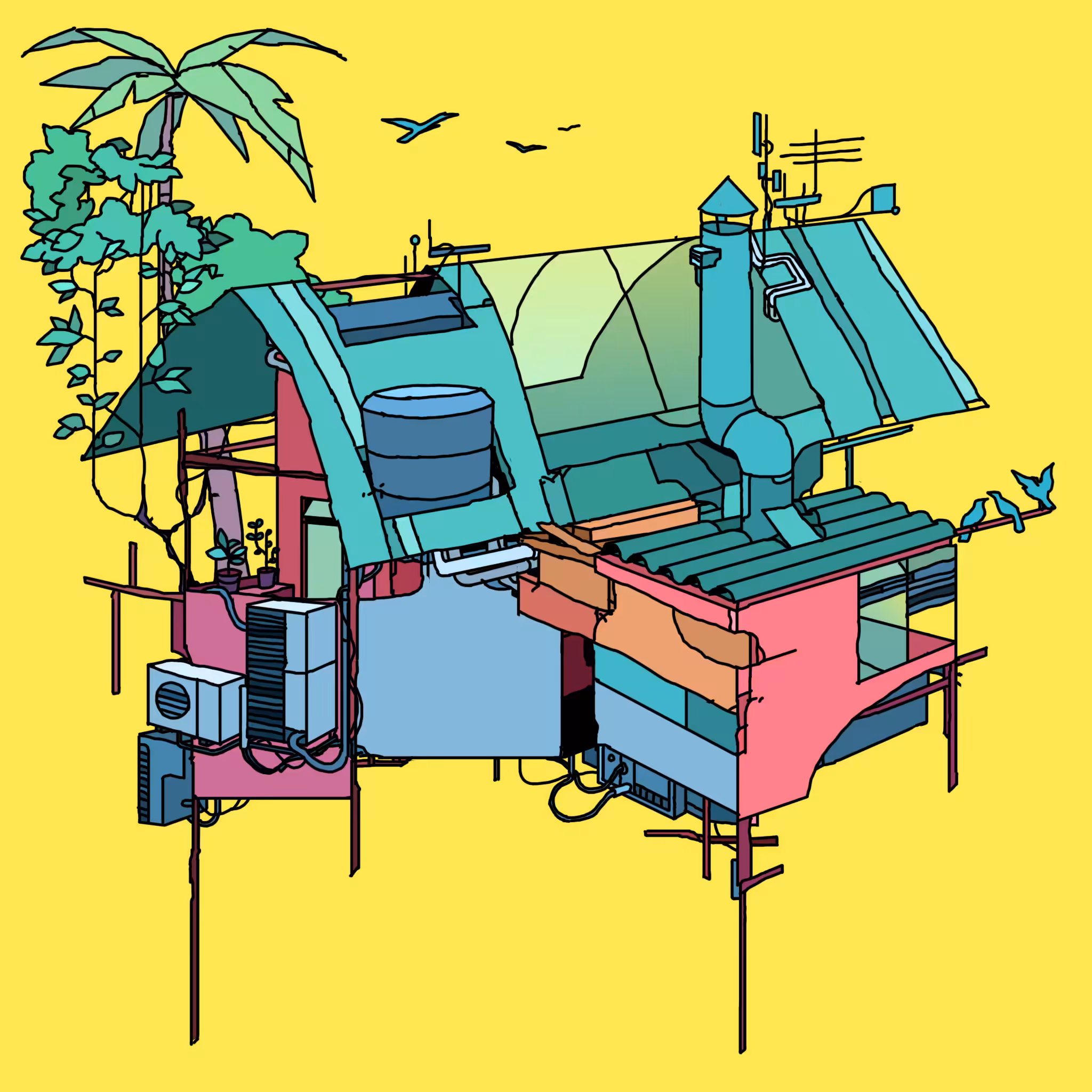 SOLAR HOUSE -a