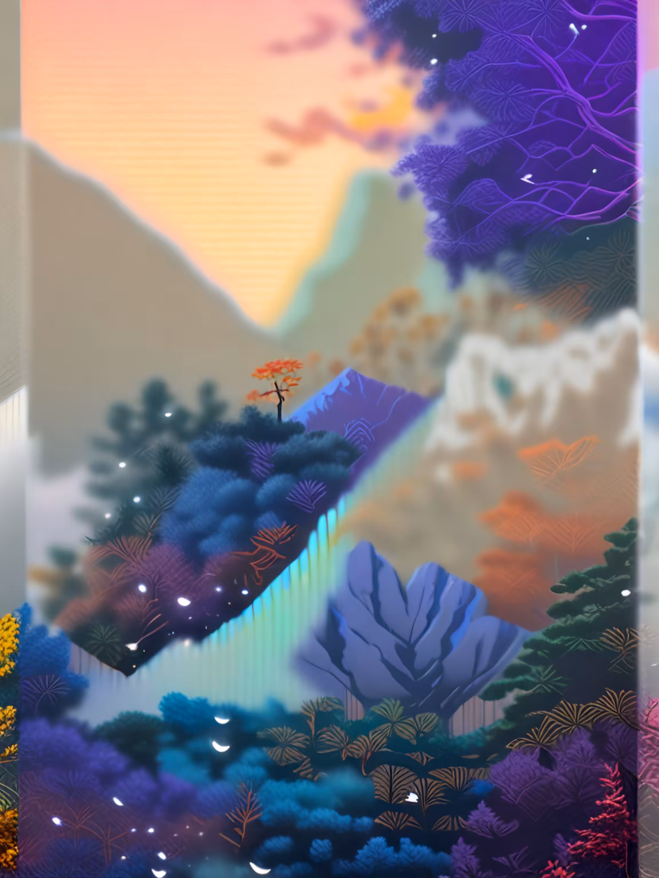 Landscape of the Four Seasons - Autumn