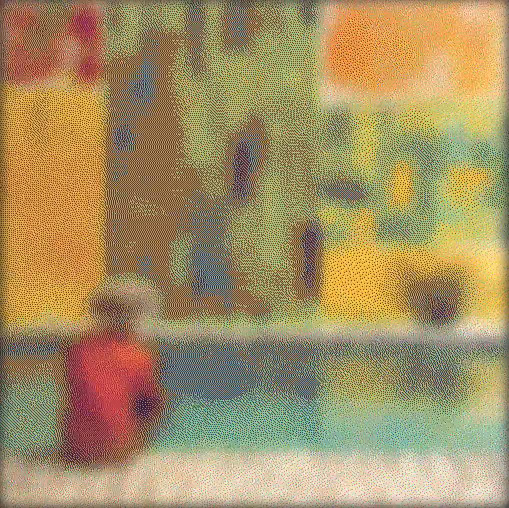 Father And Son By The Pool