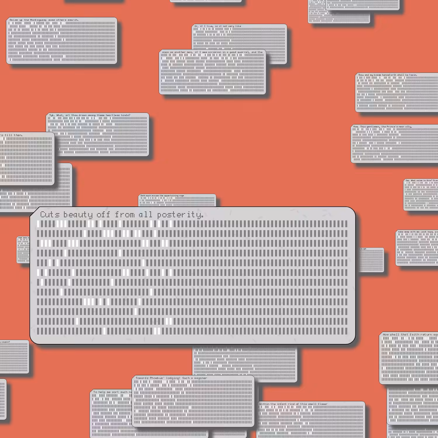 Romeo and Juliet on Punched Cards (Free) #45