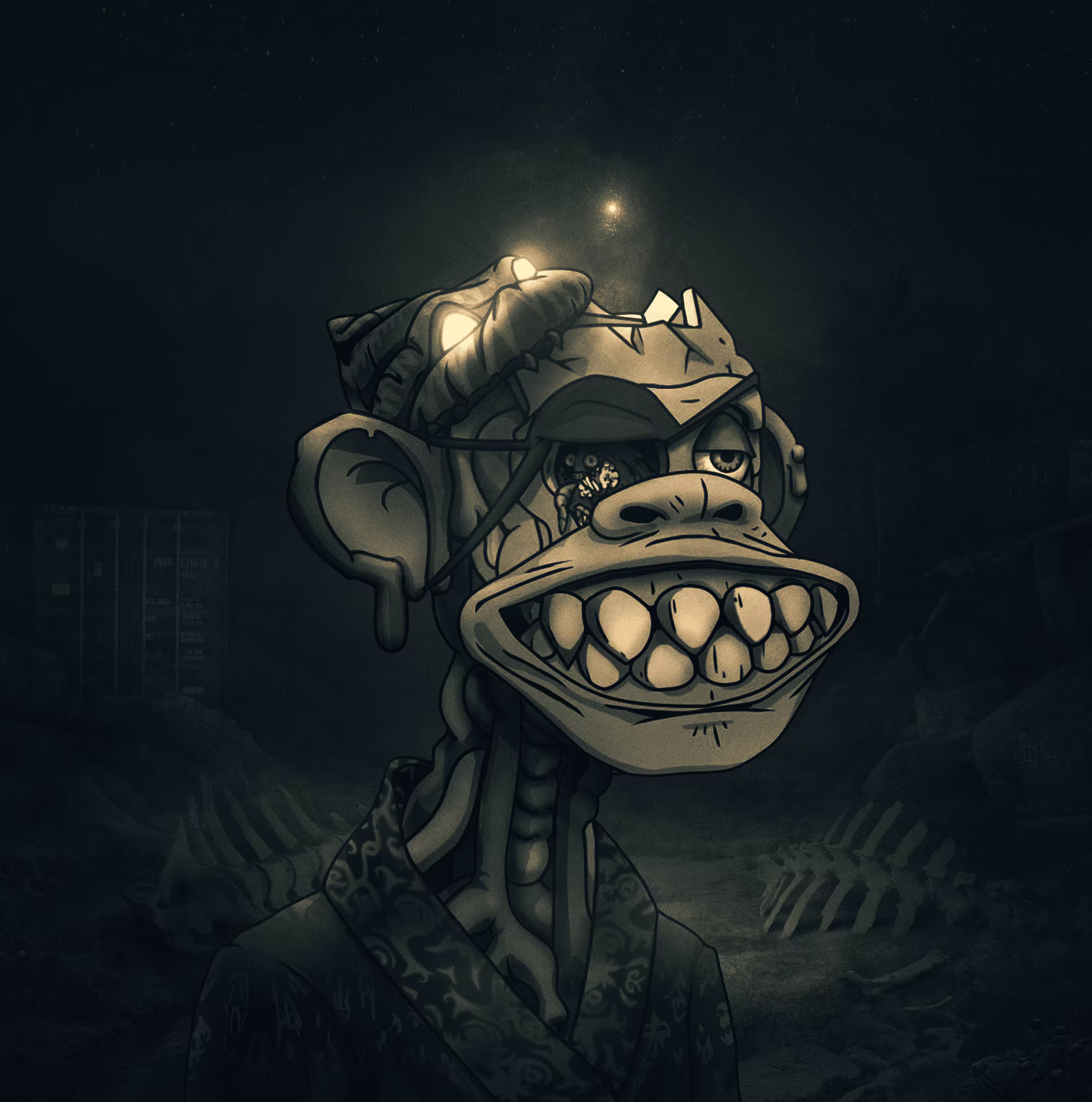 Dark Mutant Ape #7655