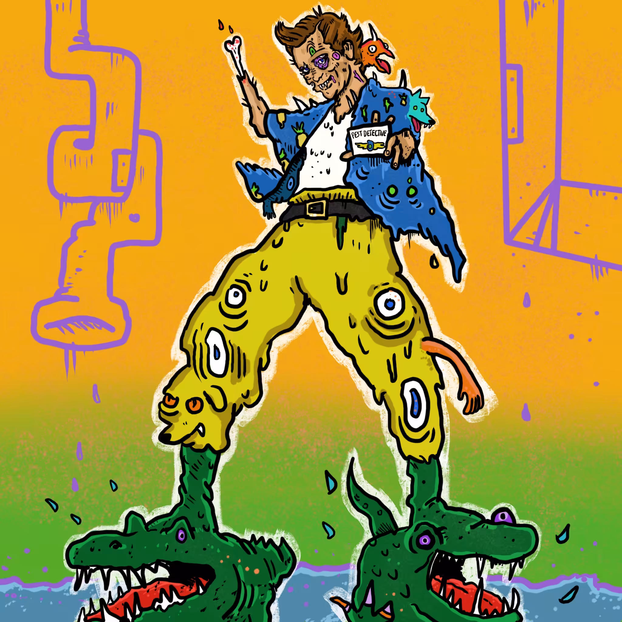 Toxic Ace Ventura Pest/Pet Detective
