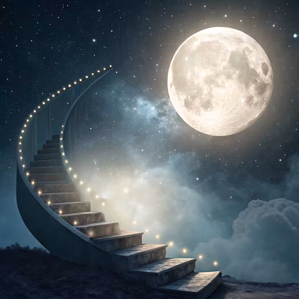 Touch the moon 