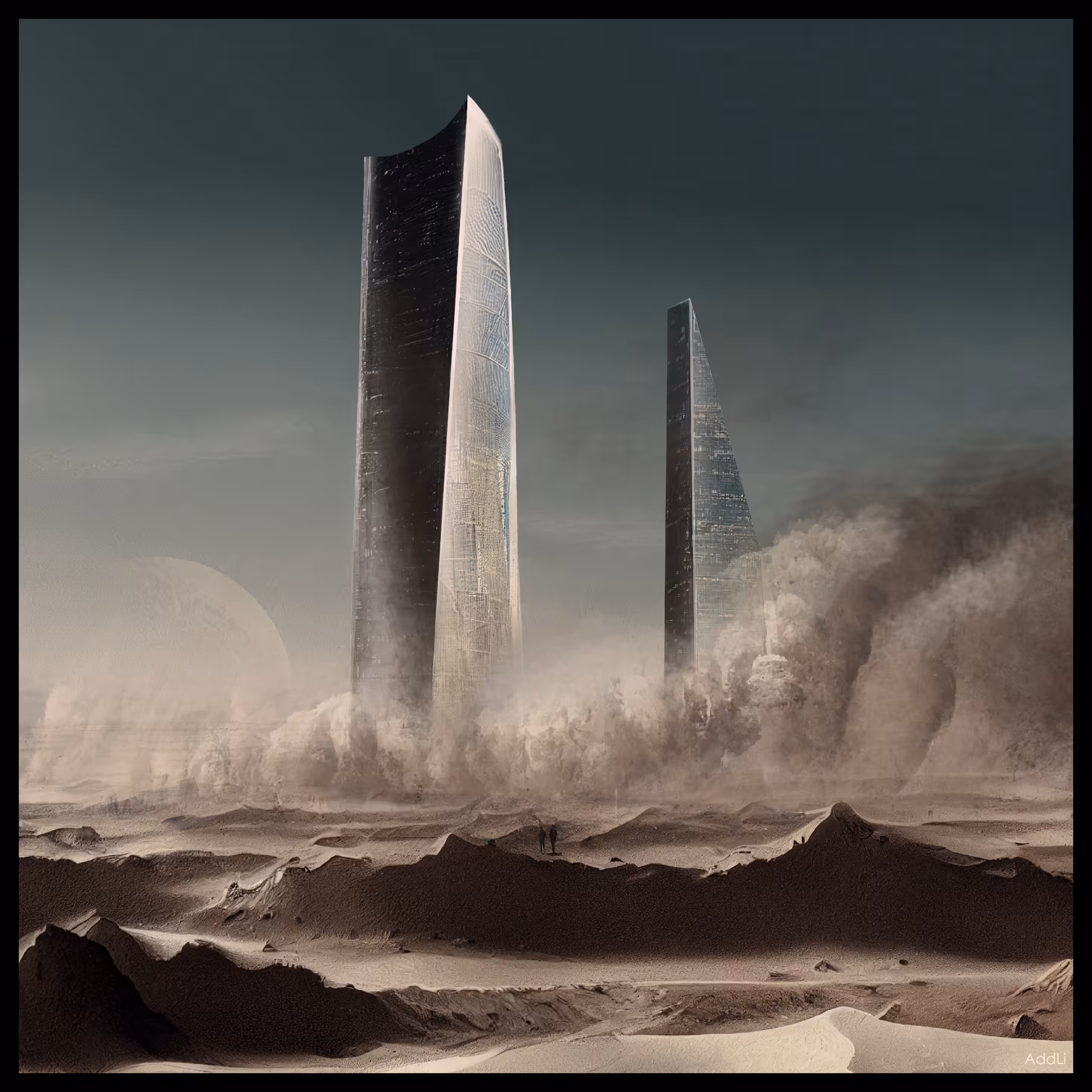 Martian Towers #01