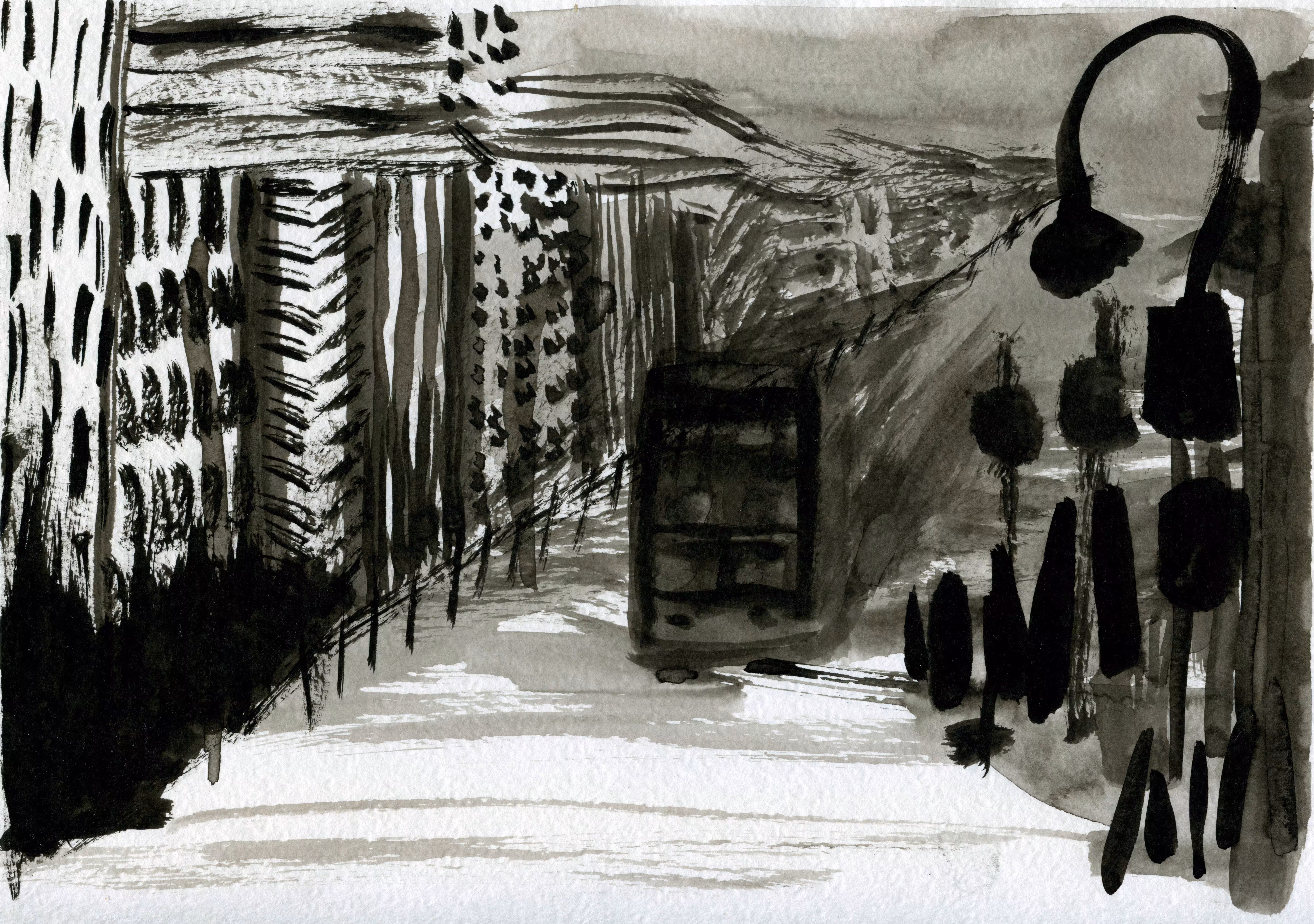 Lockdown cityscape