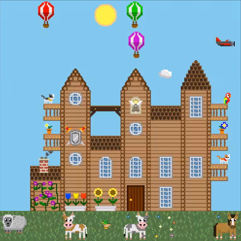 2D Mansion #897
