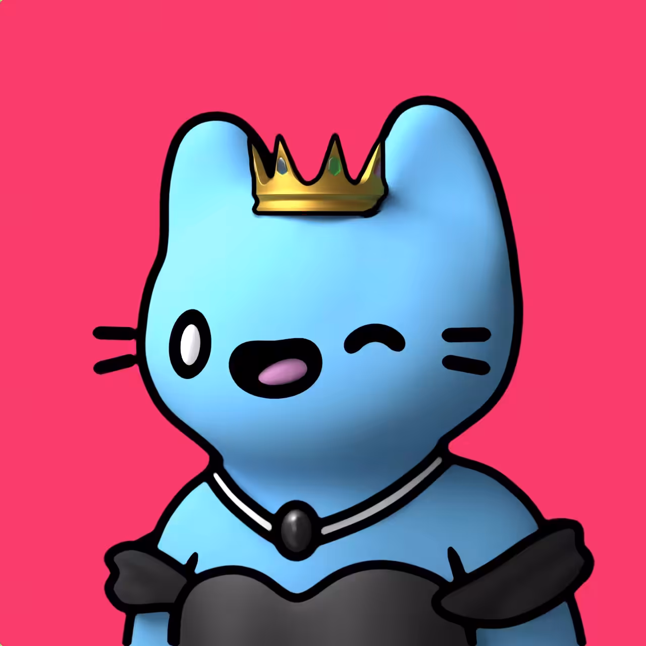 #1447 Cool Cats NFT 3D (MT-LE)