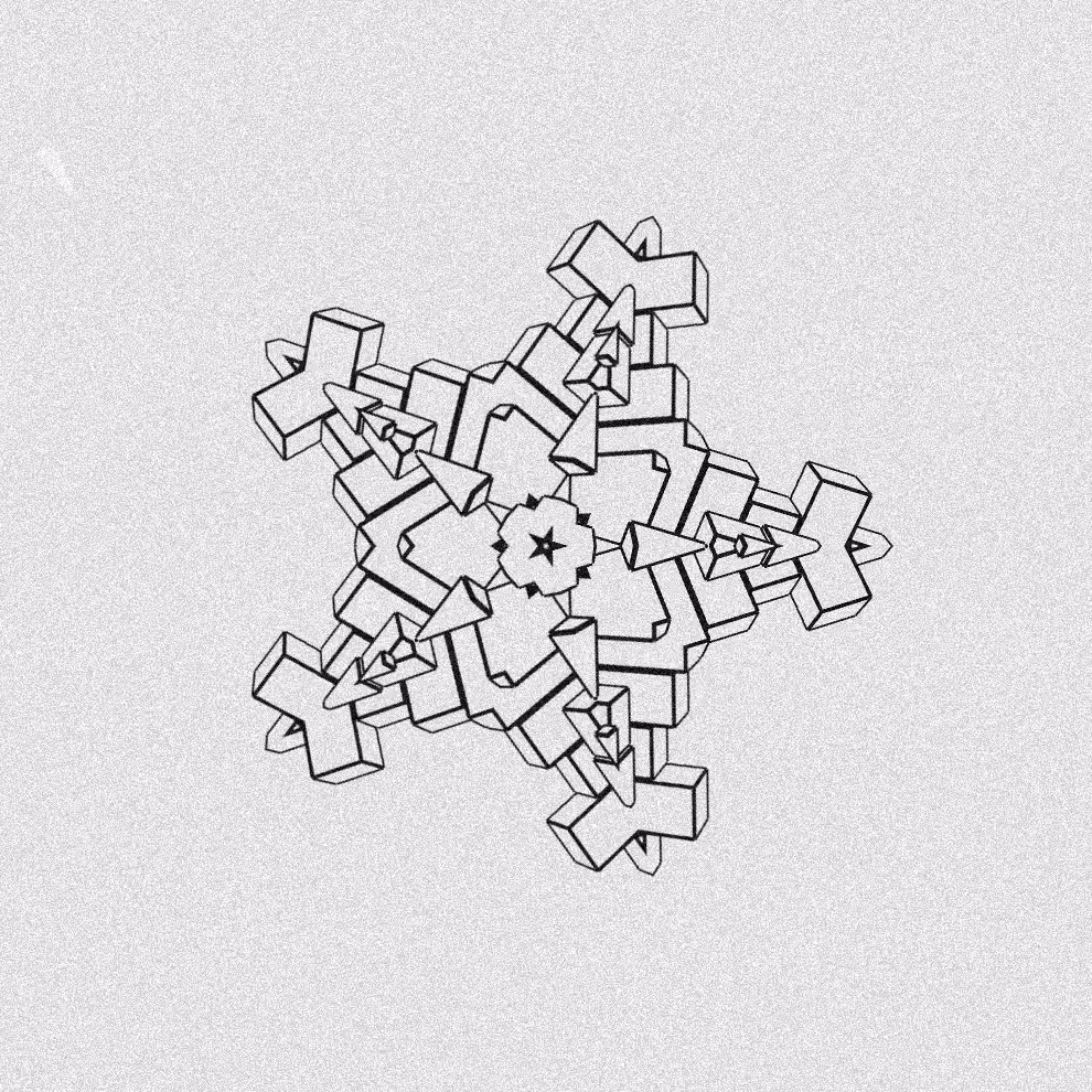 Monochrome Kaleido #281