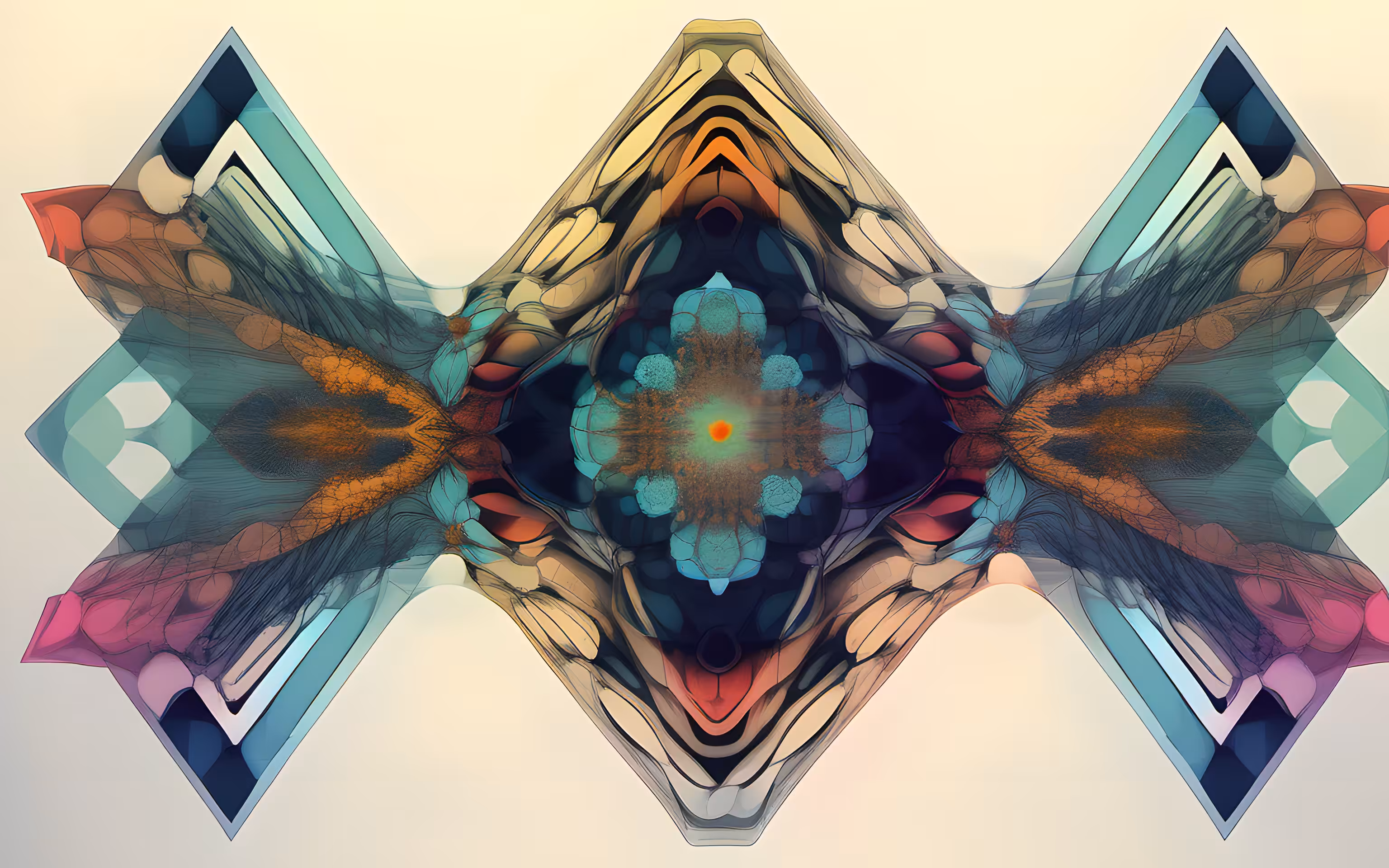 AI imagines famous generative artworks #48