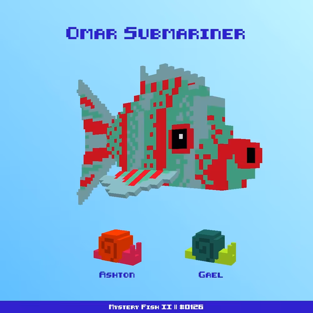 Omar Submariner :: Mystery Fish 0126/1000