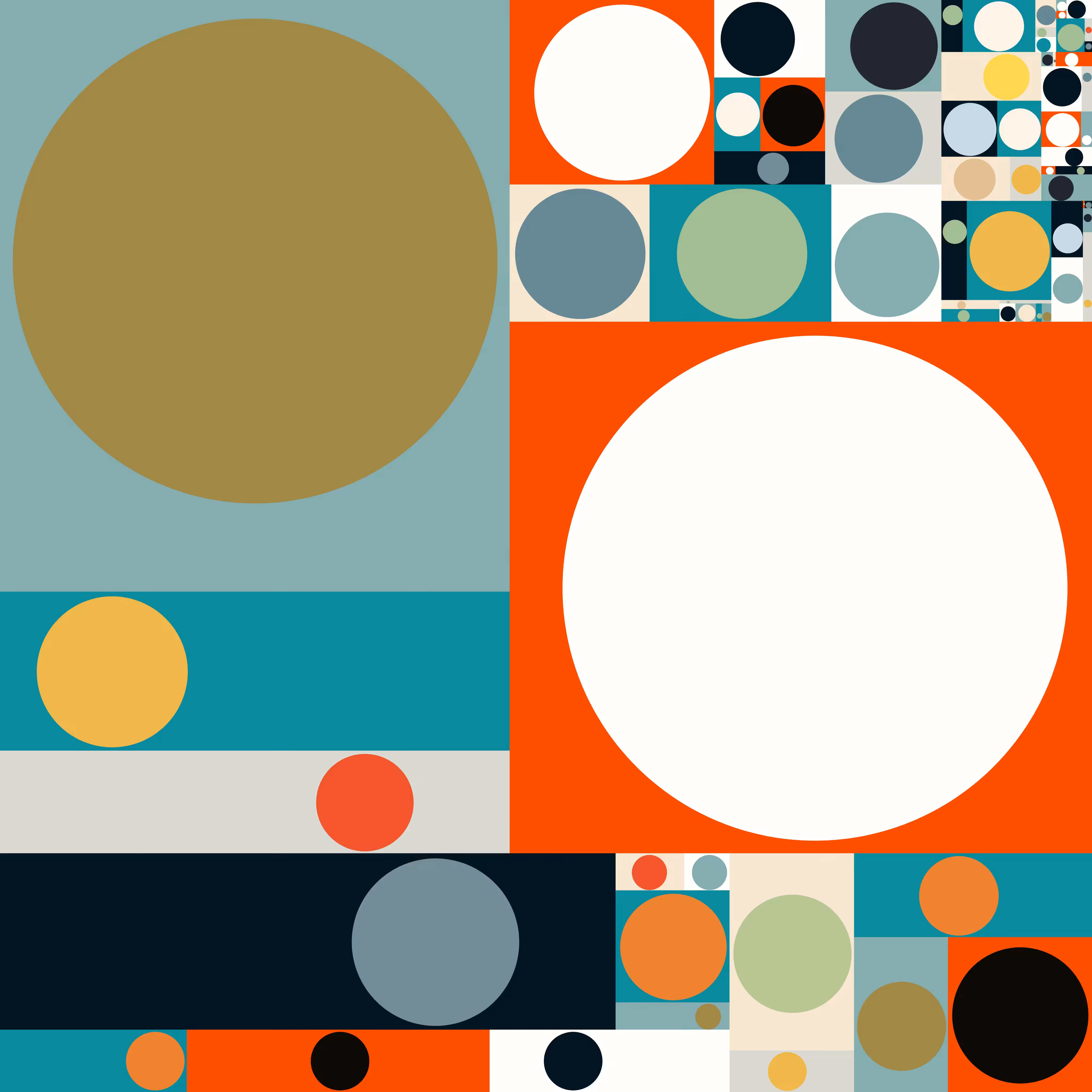 An Increasing Series Of Dots #69