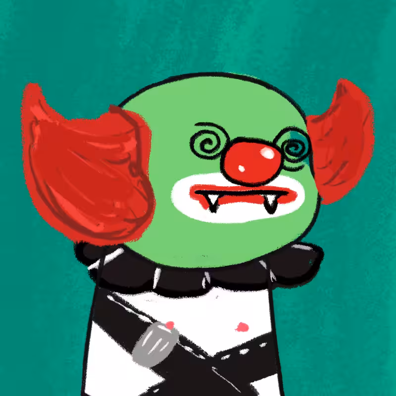 Peculiar clown #108