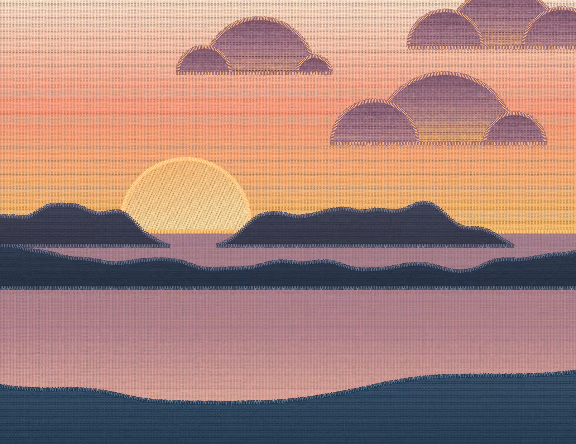 Applique Seascape #93