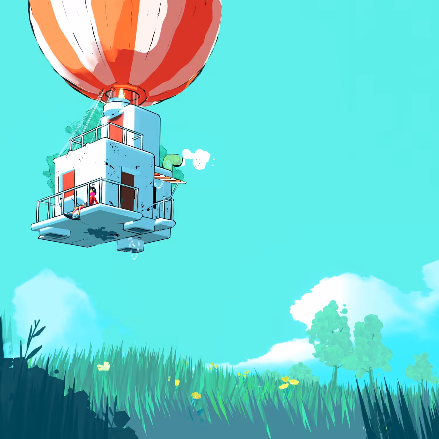 La maison de reve volante de puiback