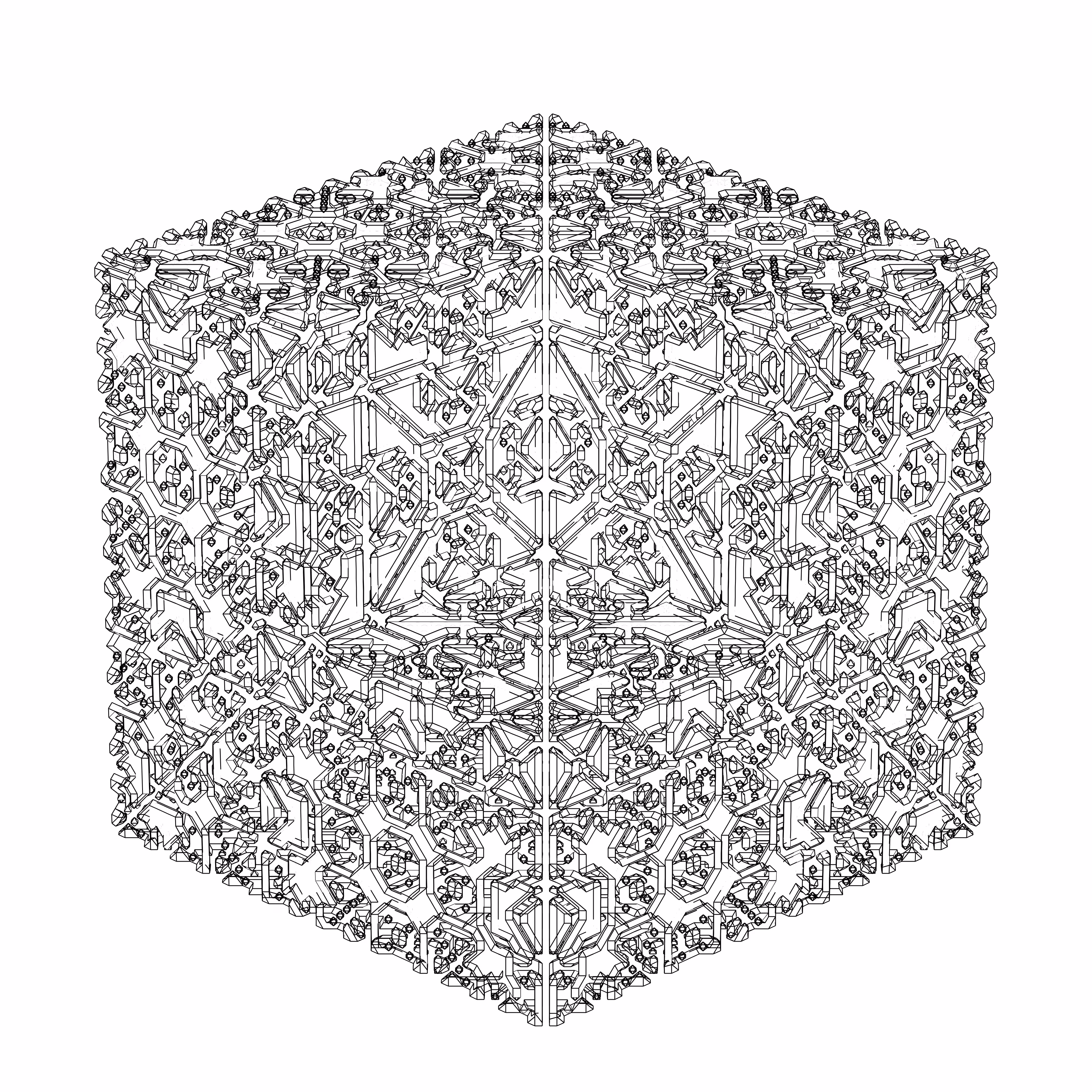 LL21 Alien Art Cube #655
