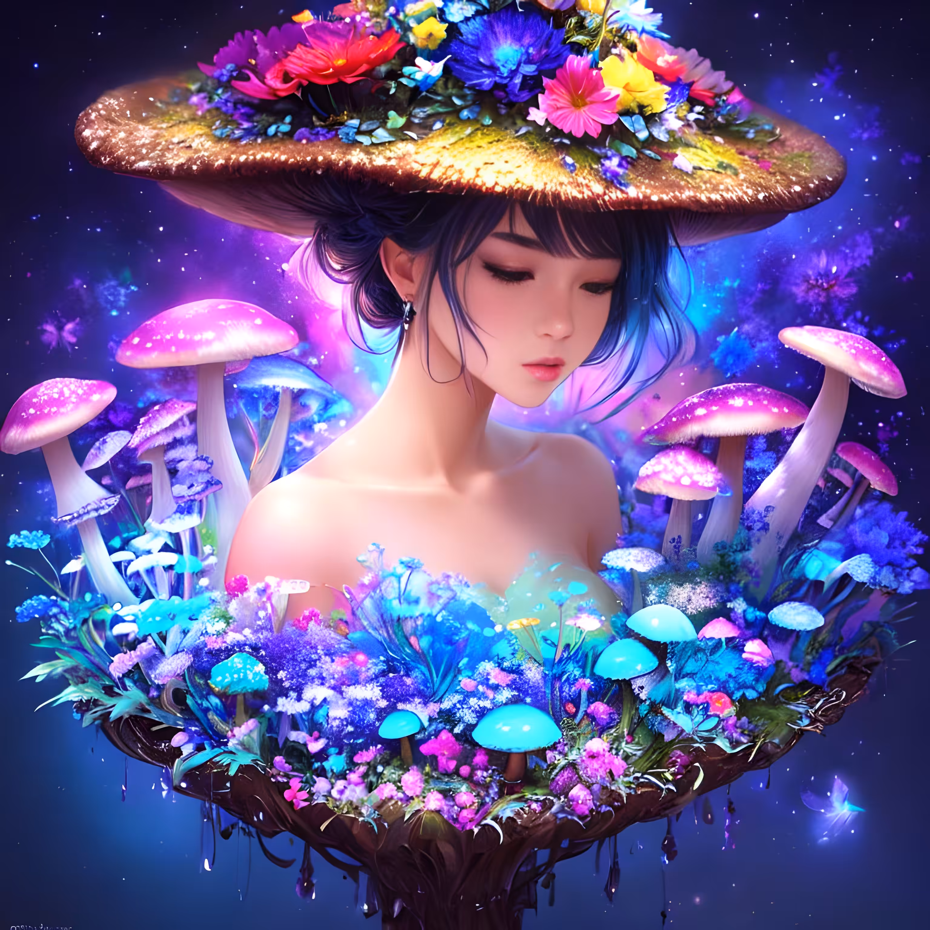 Mushroom Girl 