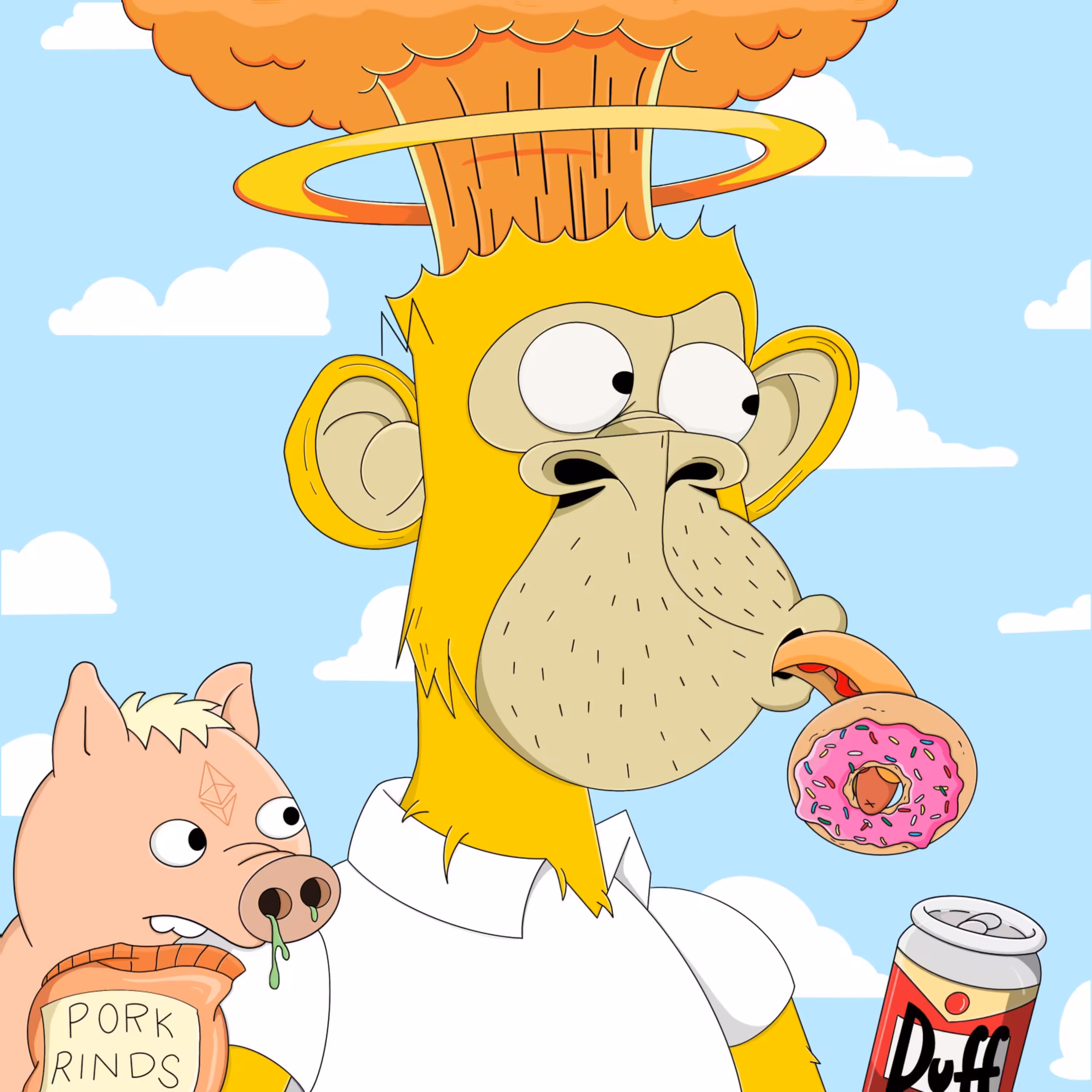 Homer Ape Gone Wild