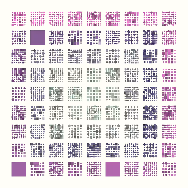 Pastel Grid #11