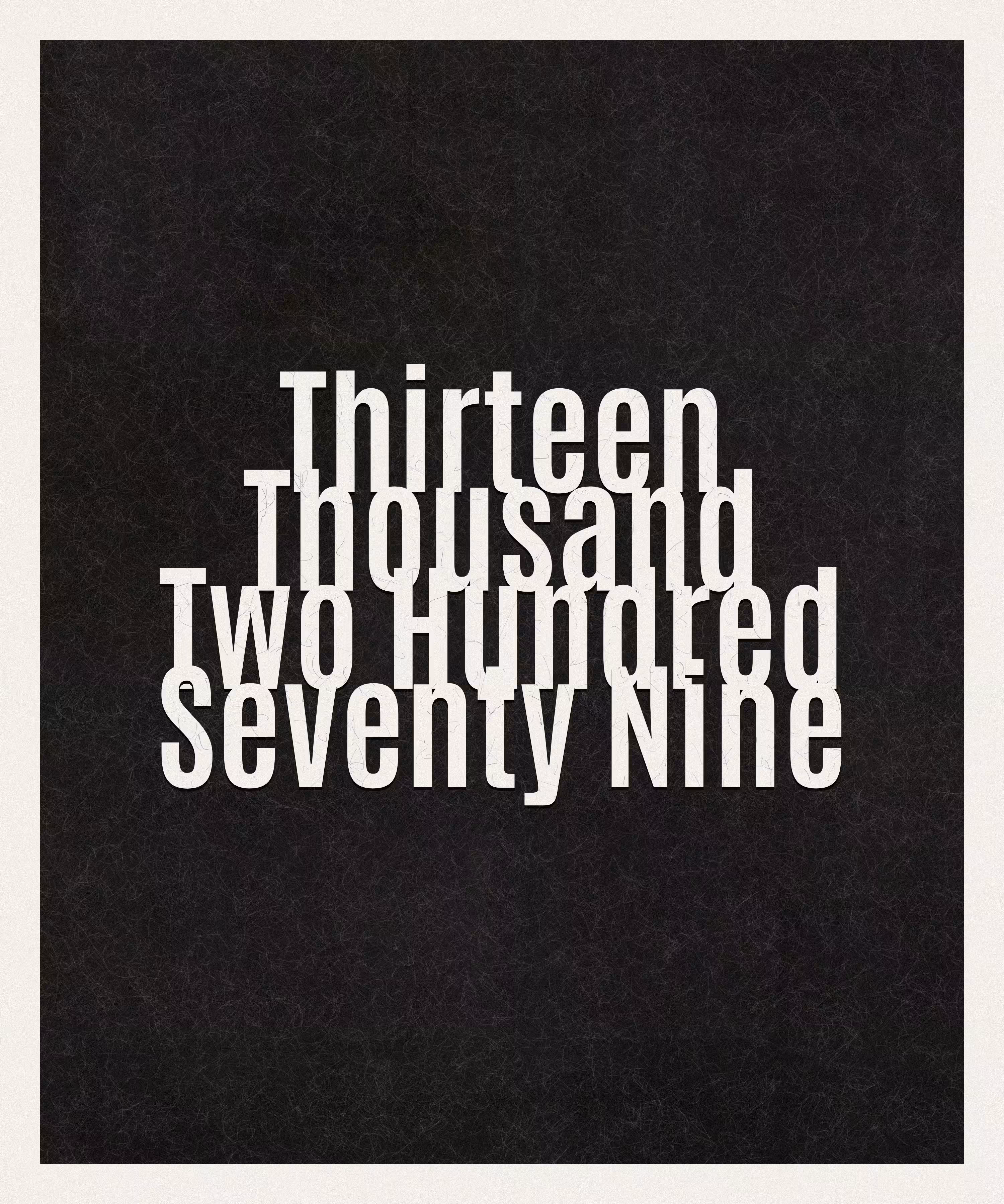Count #13279