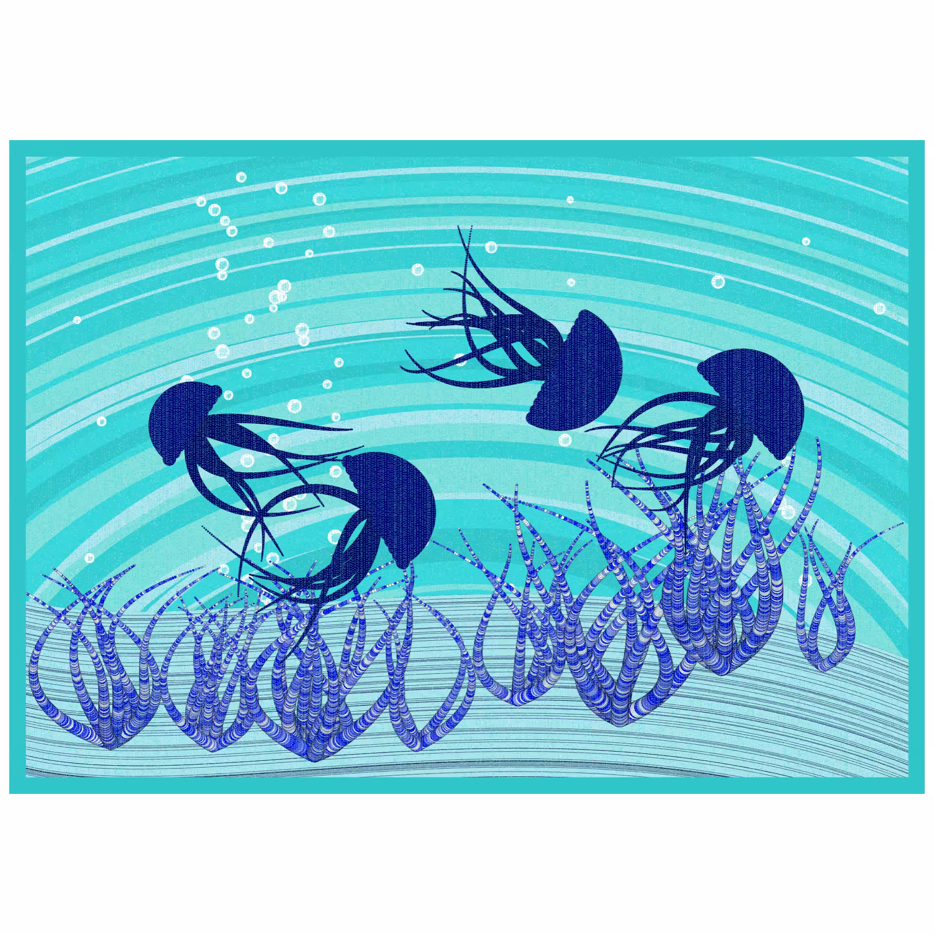 Bézier Aquarium 🦑 #58
