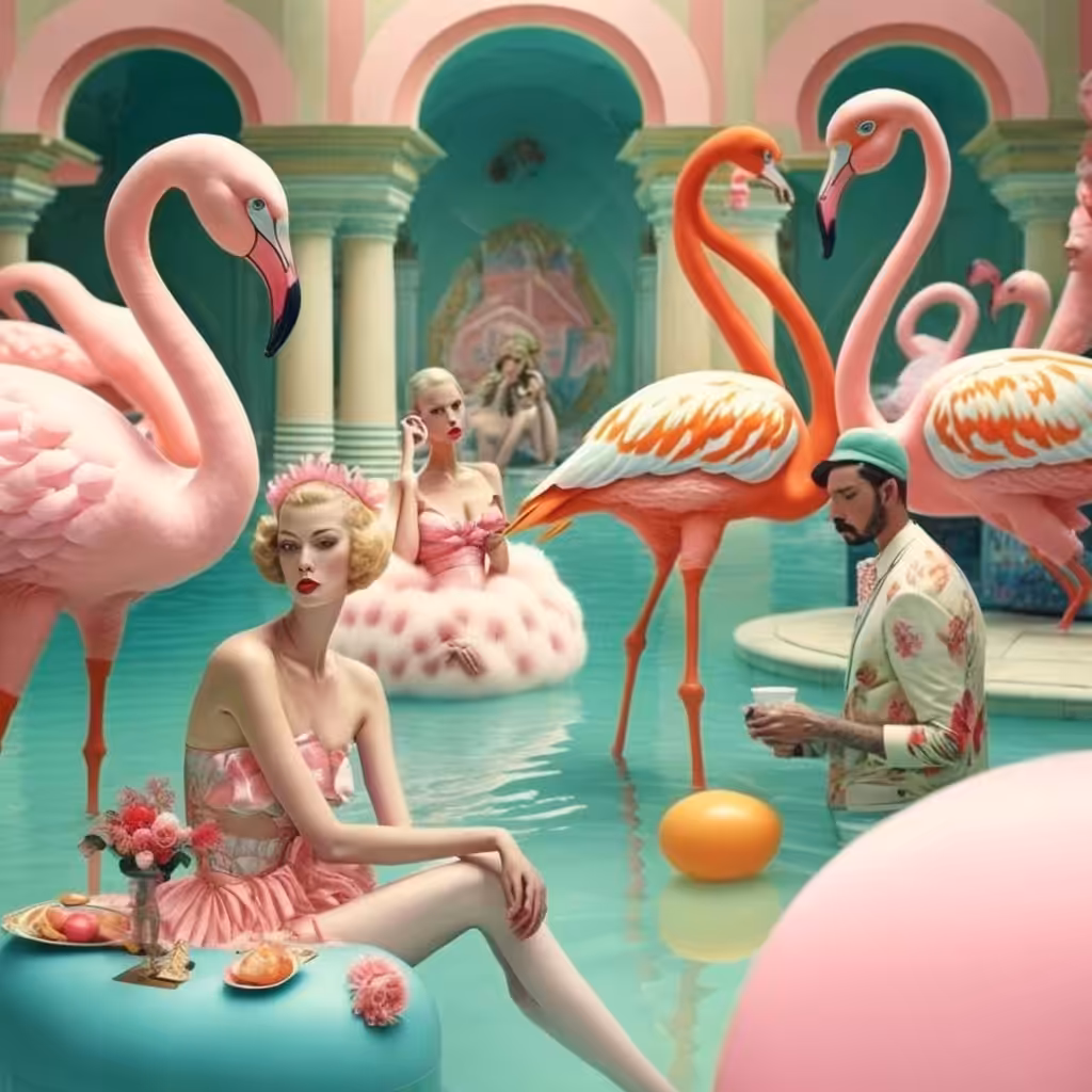 Fashion Flamingos #8