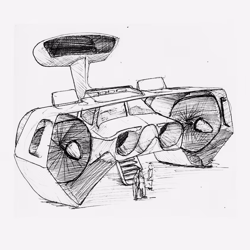 CAR SKETCH 12