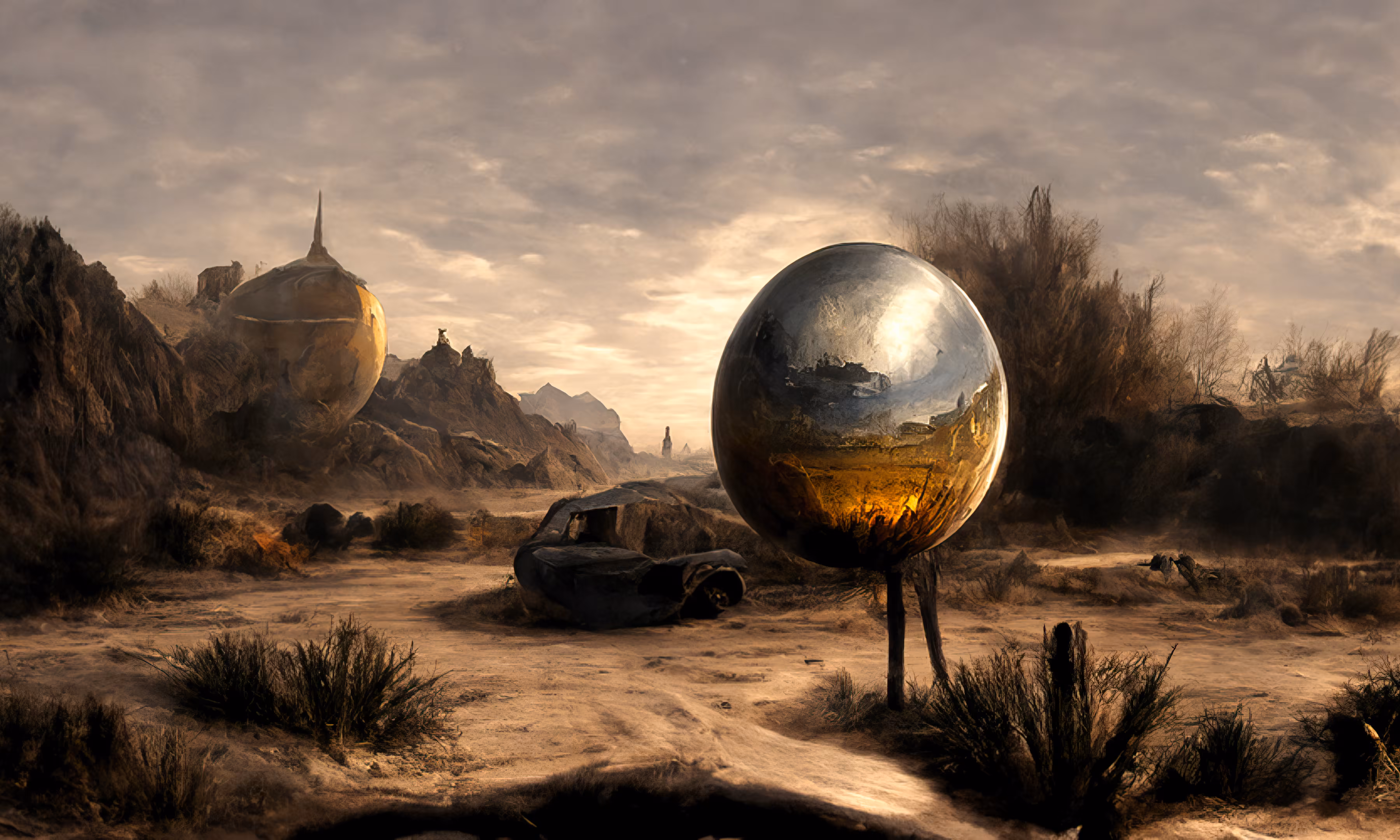 Invaded by Time and Reflection#3