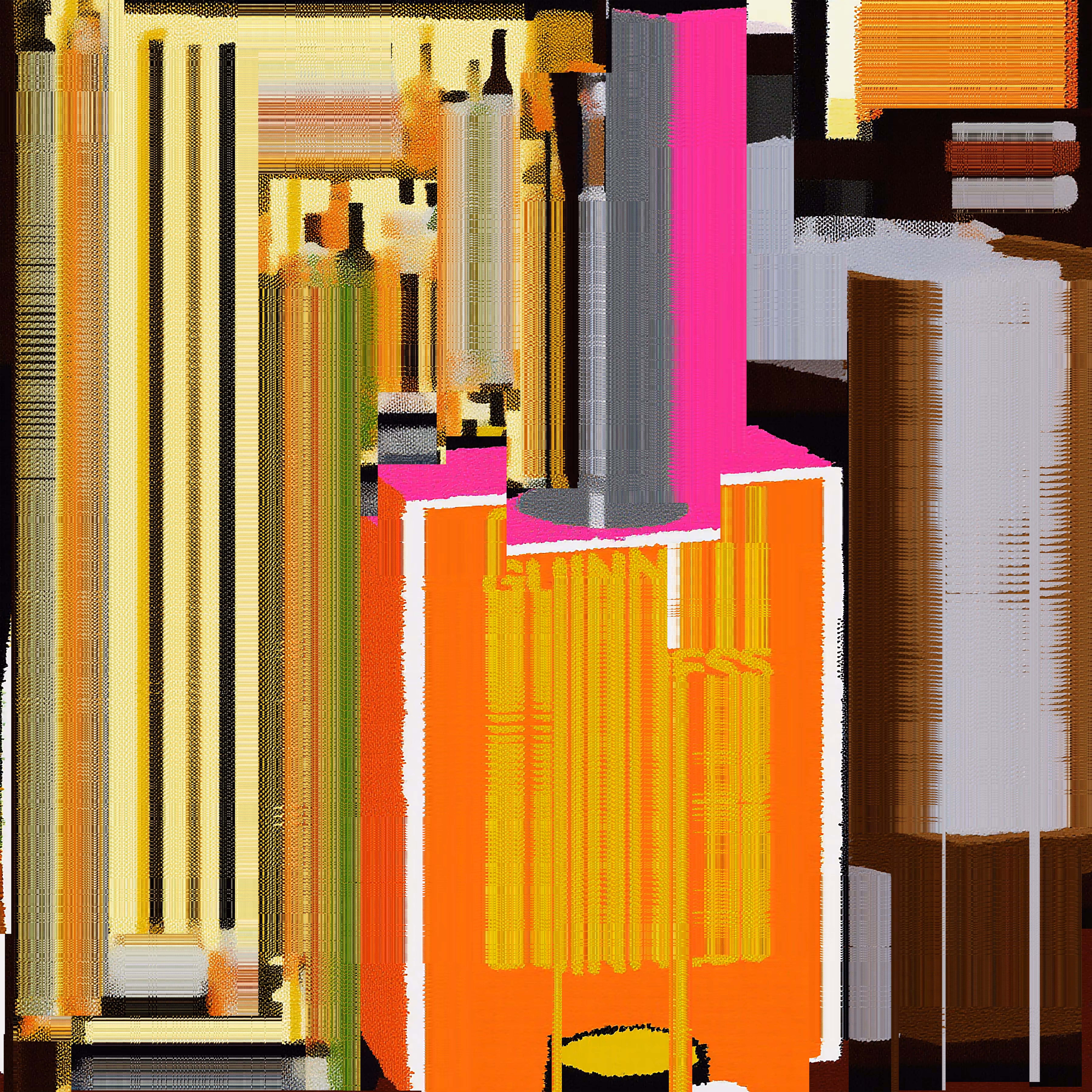 Redacted Mesh Painting 010