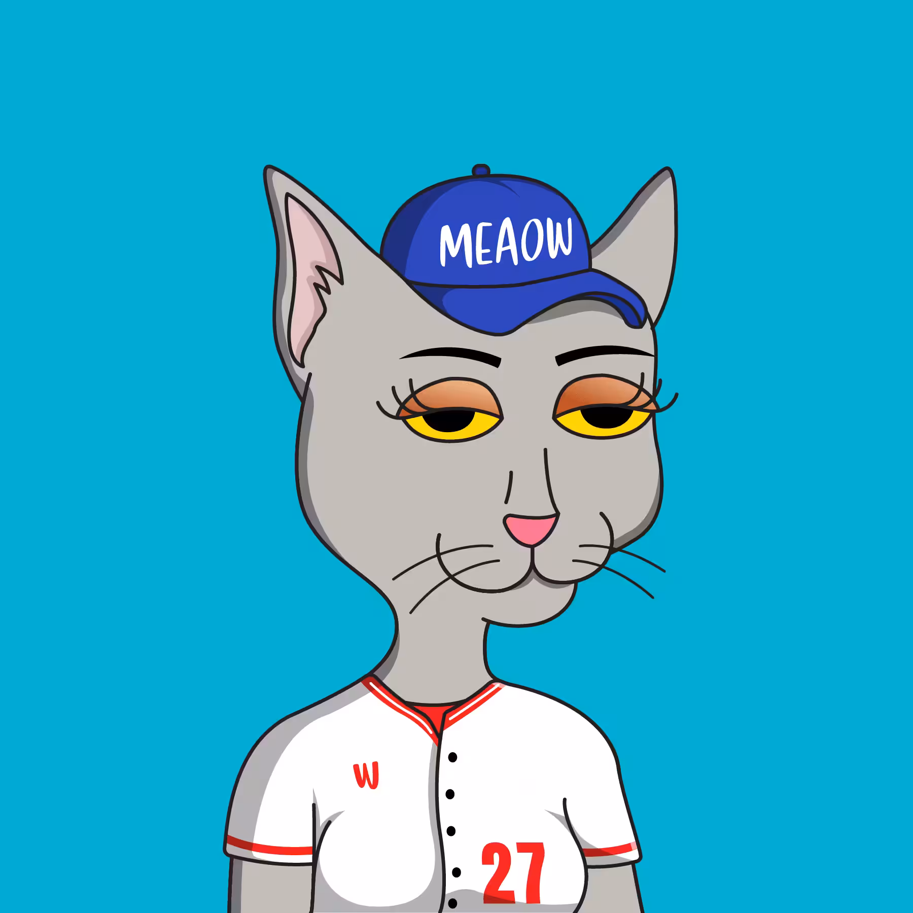 Girl Cat #173