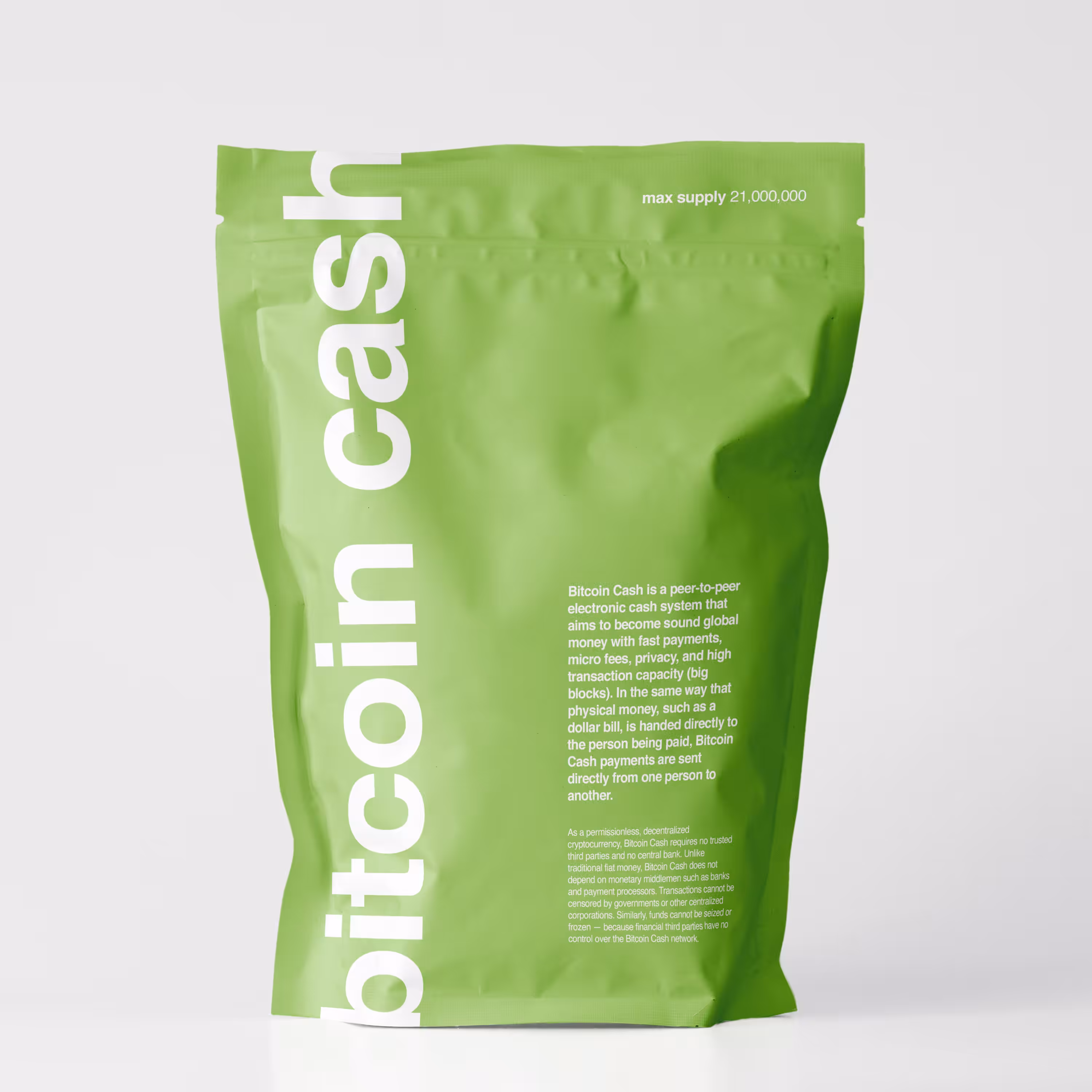 BITCOIN CASH BAG