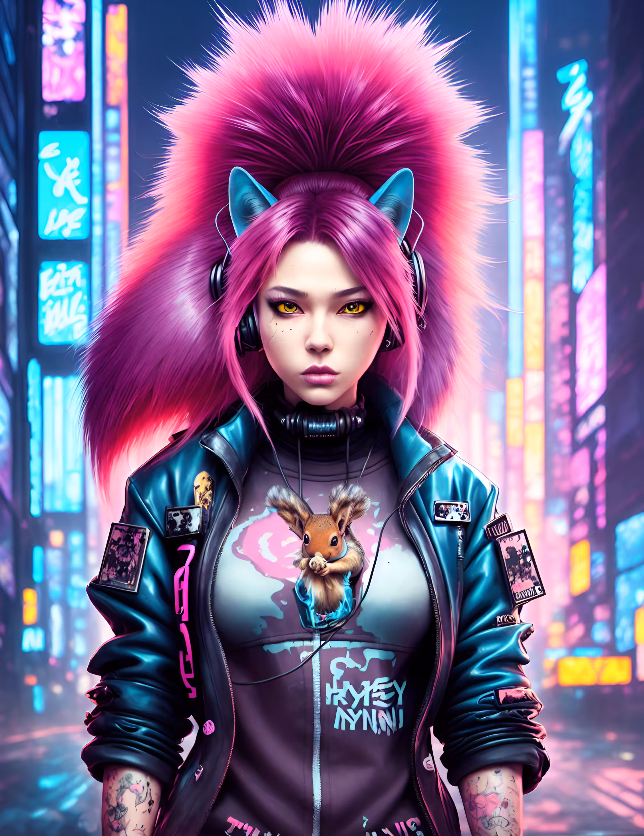 CYBERPUNK SQUIRREL GIRL