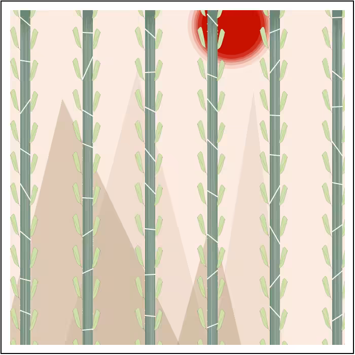 Bamboo in Wind #7