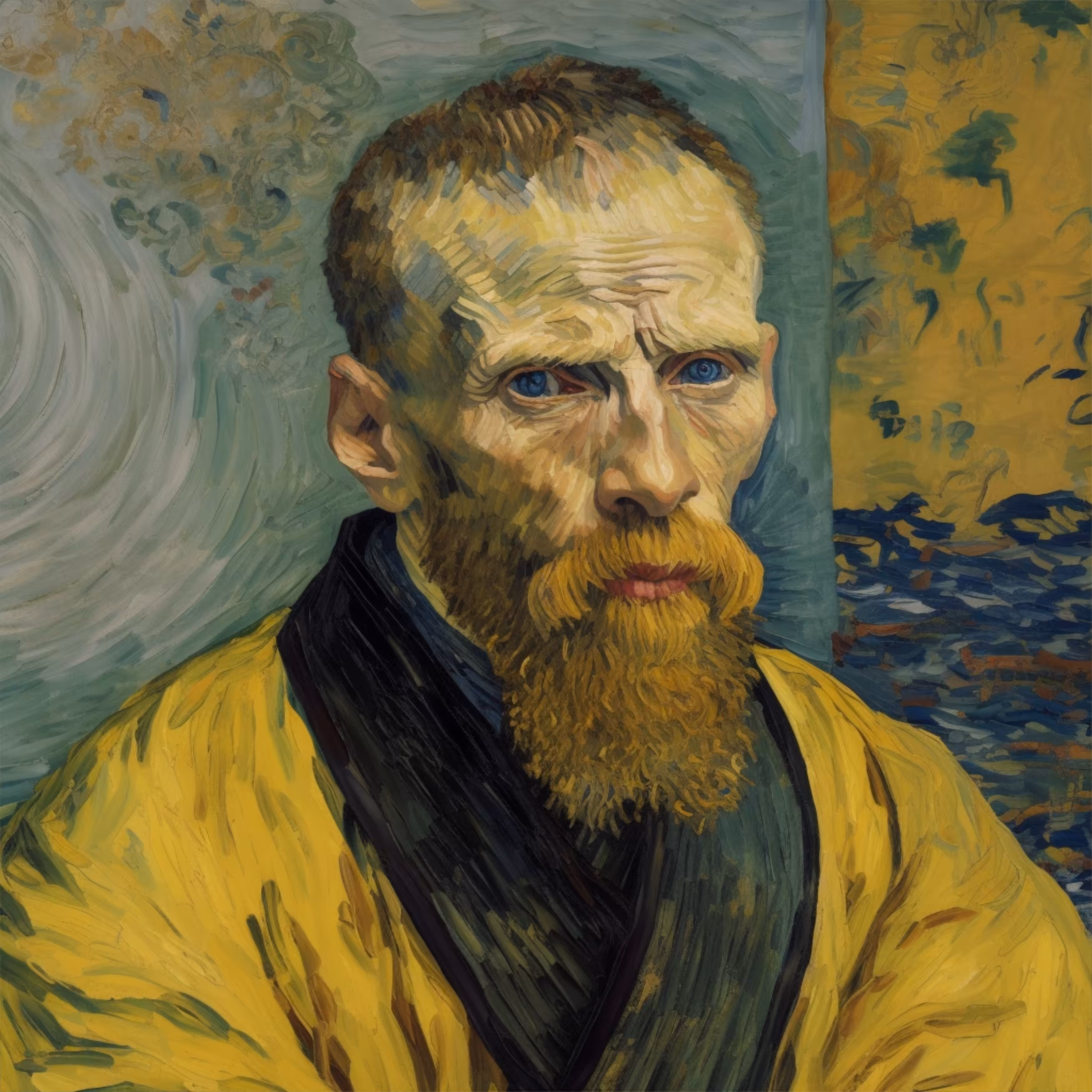 Van Gogh on rehab in Tibet