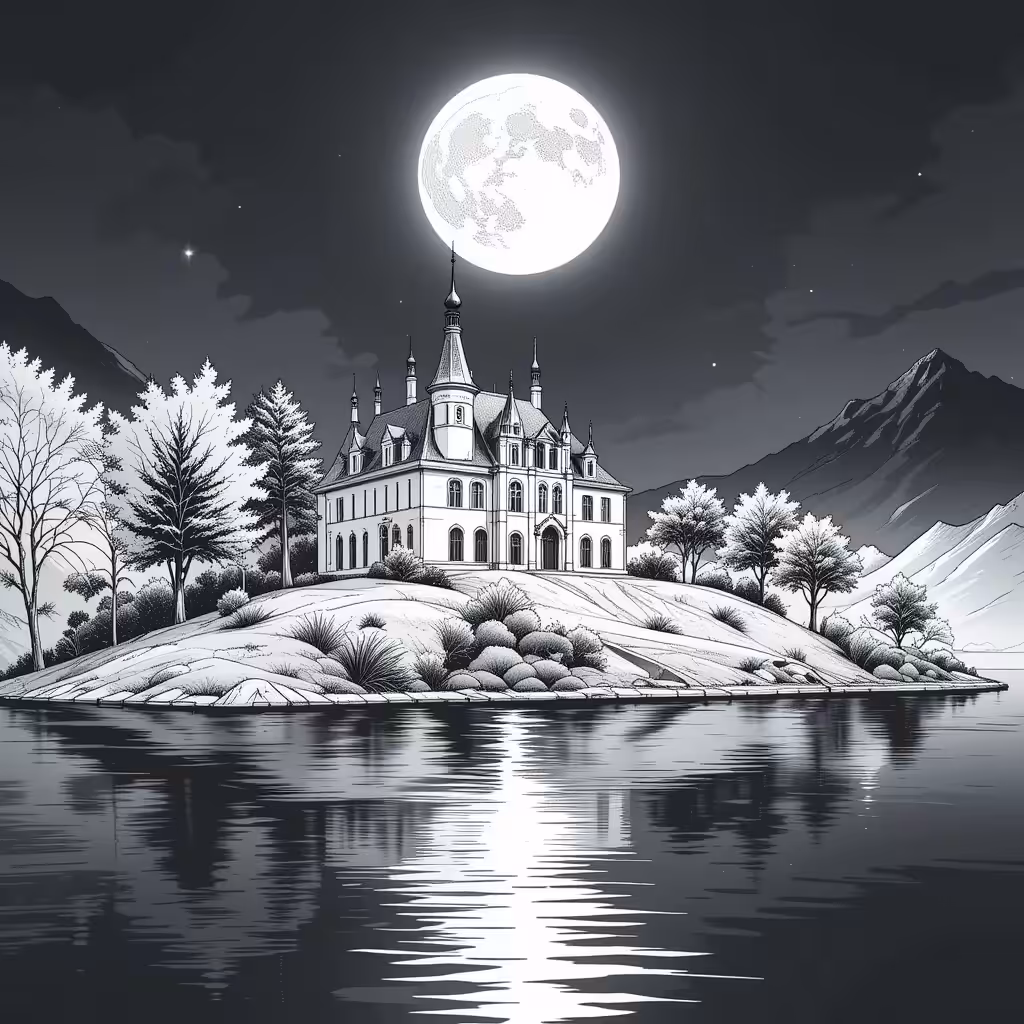 The silence of the moonlight🤍
