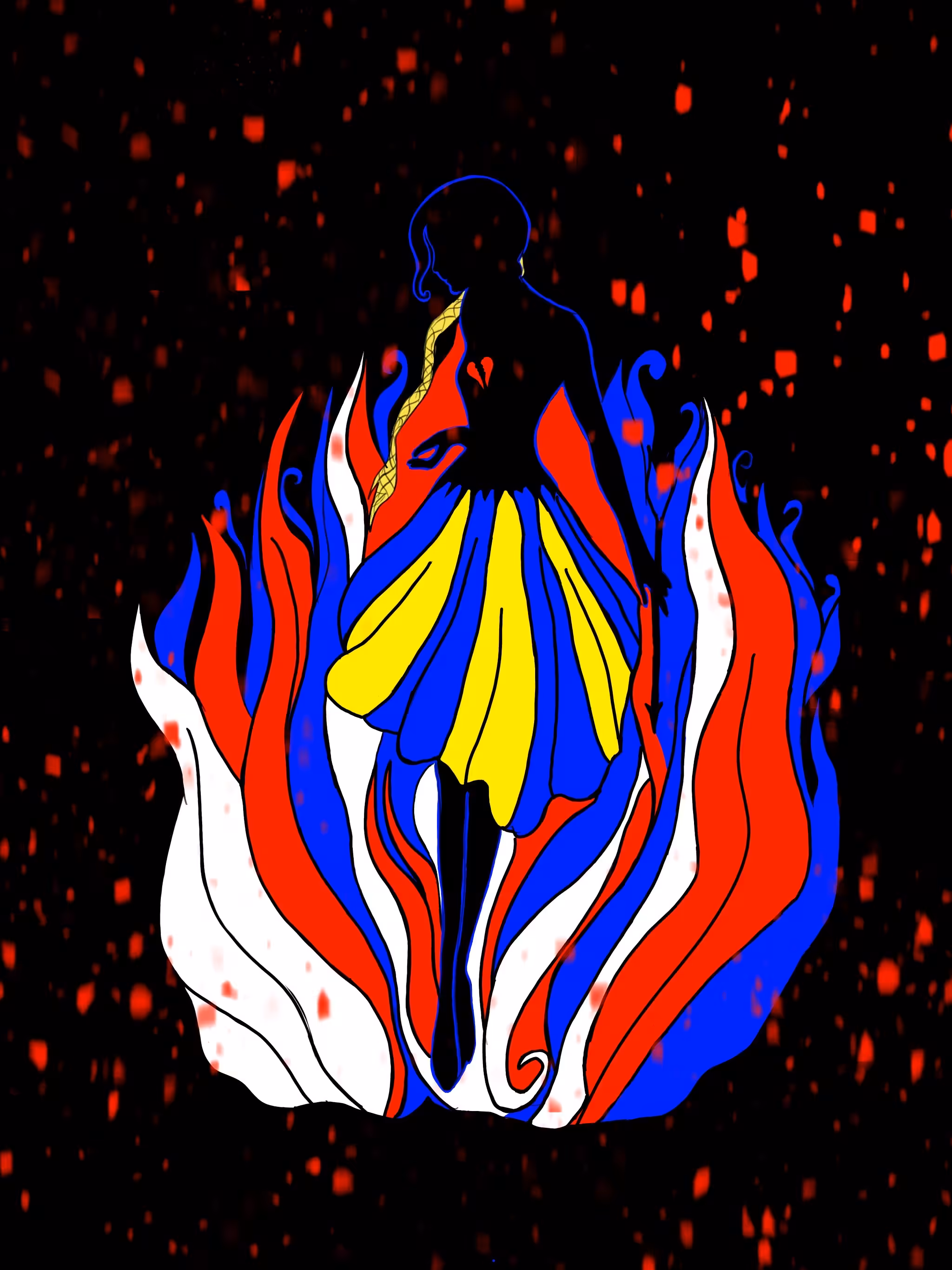 Russian flame of hate