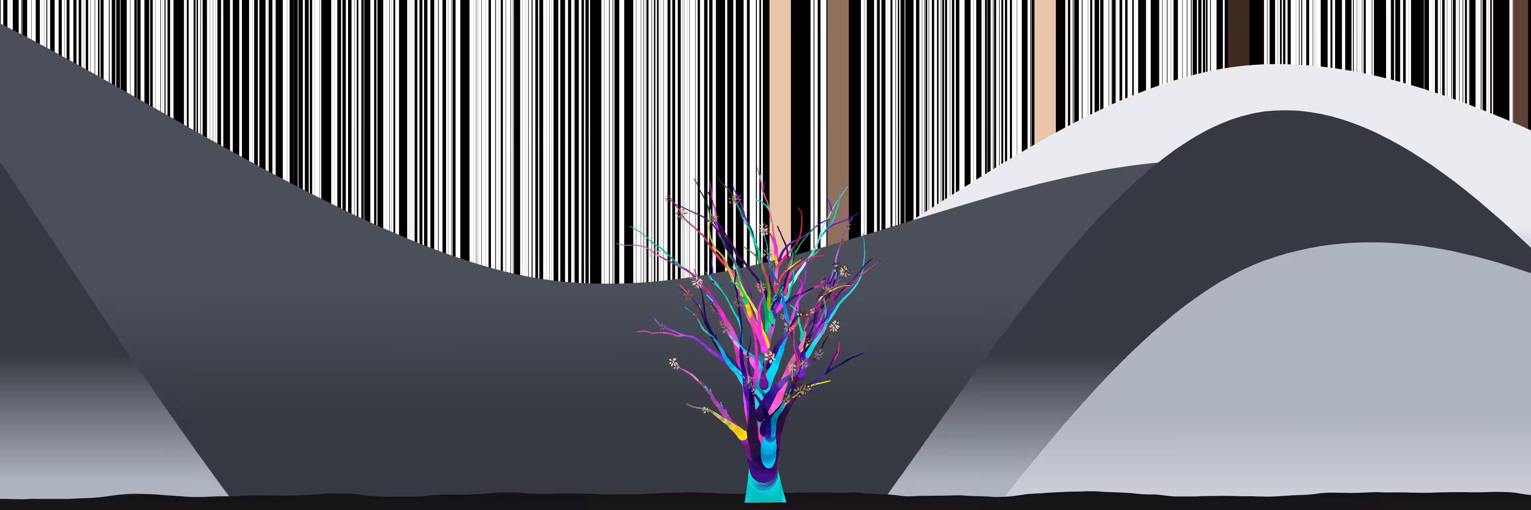 Coded Flowering Banner #001